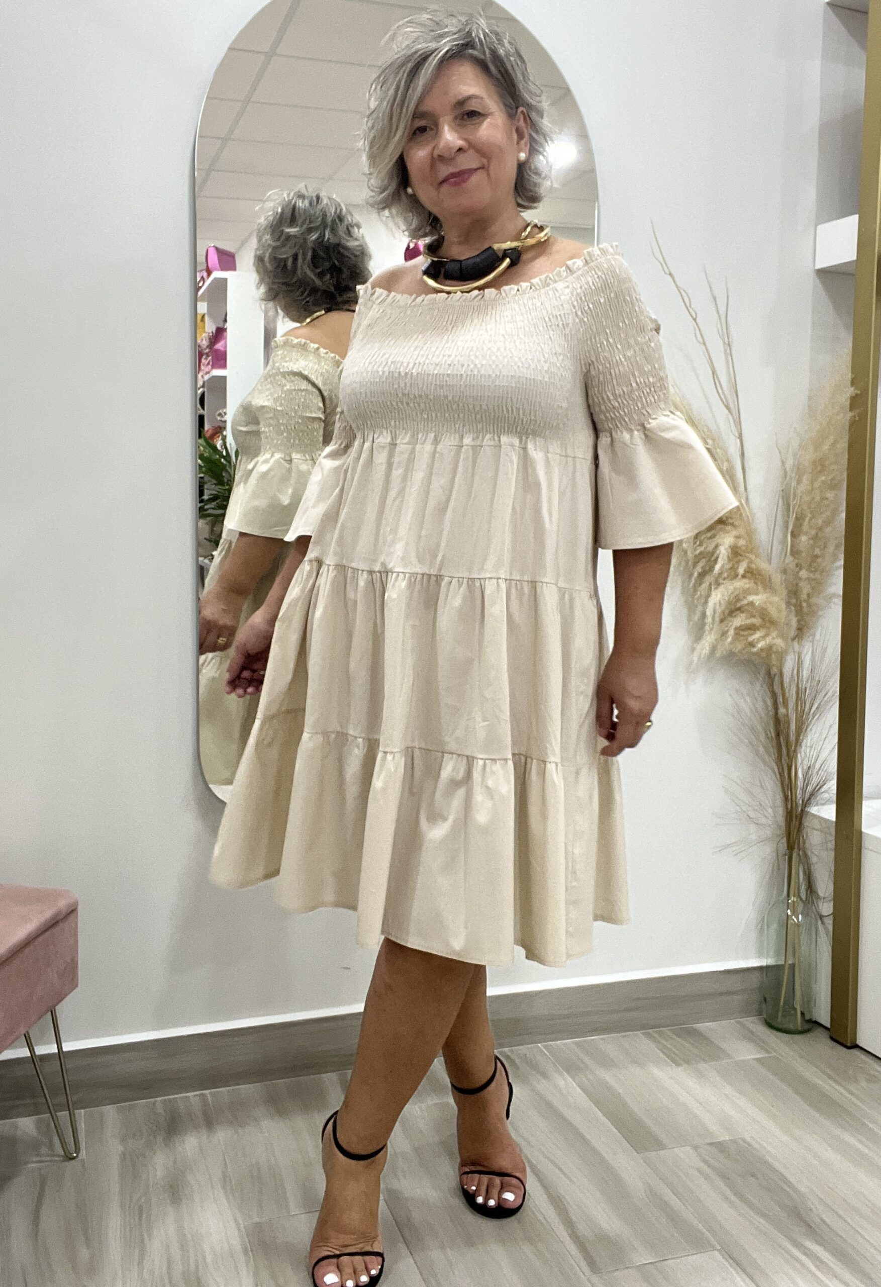 VESTIDO GOMA MALASCA