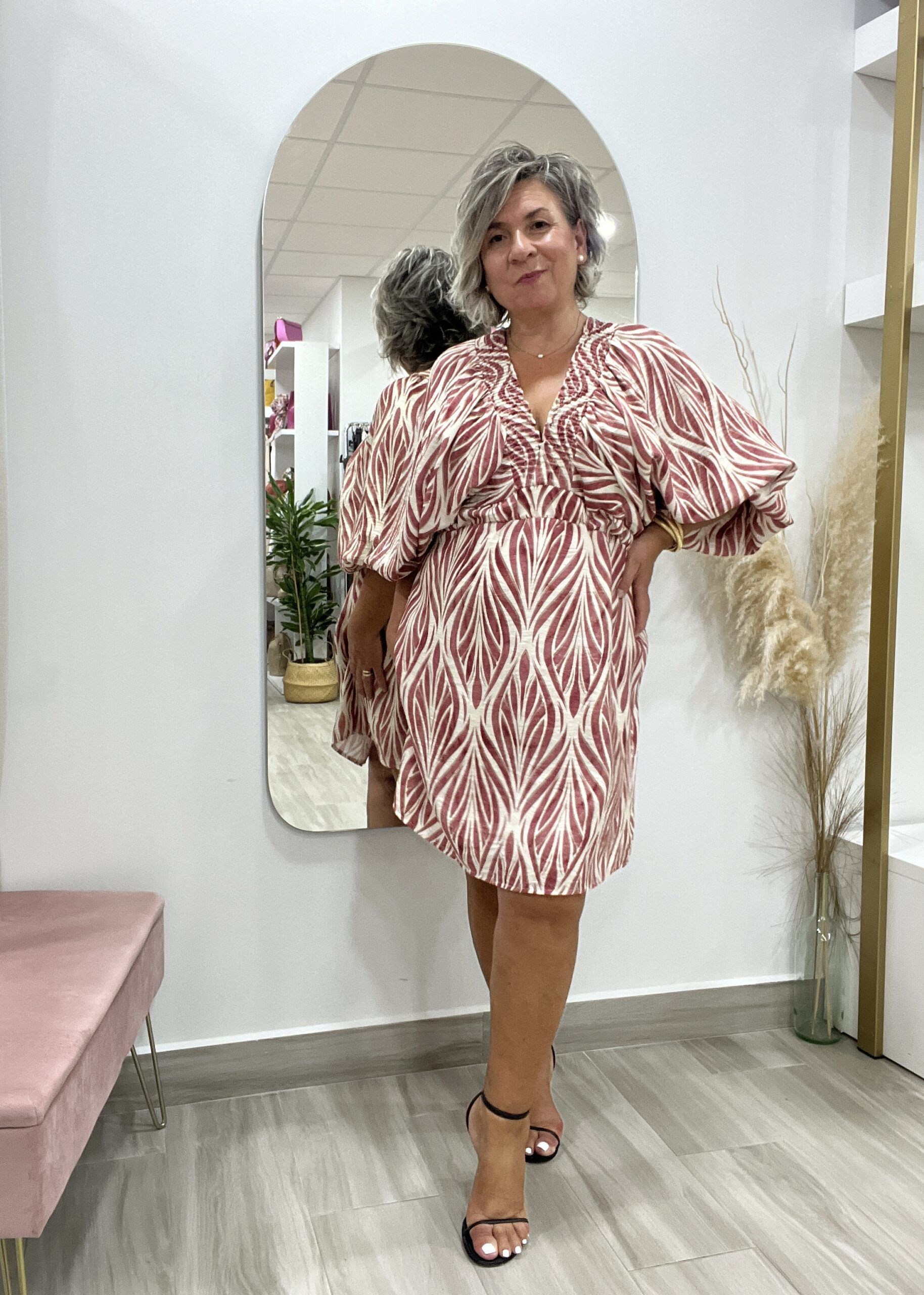 VESTIDO ENGOMADO ANI - Imagen 2