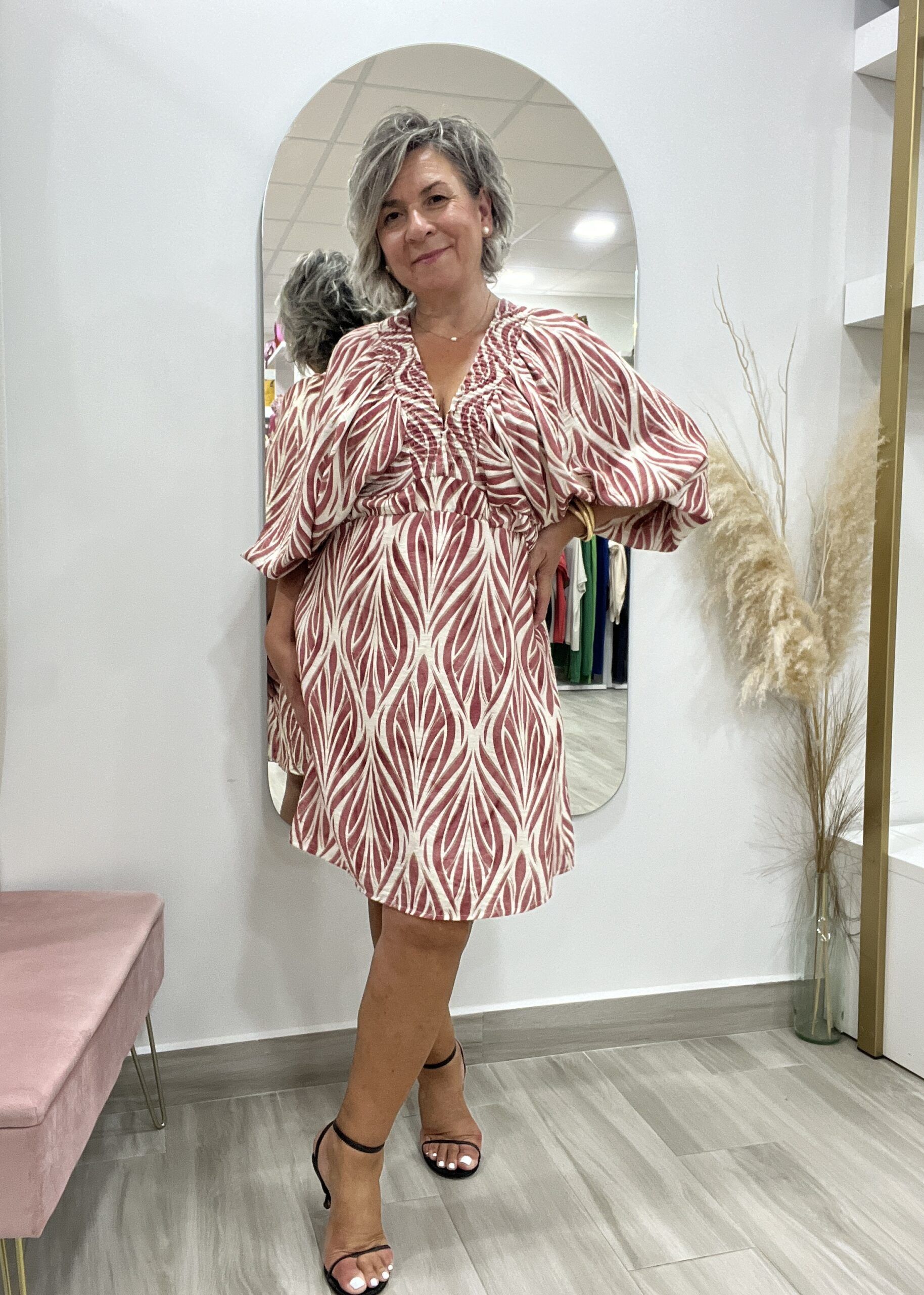 VESTIDO ENGOMADO ANI - Imagen 3