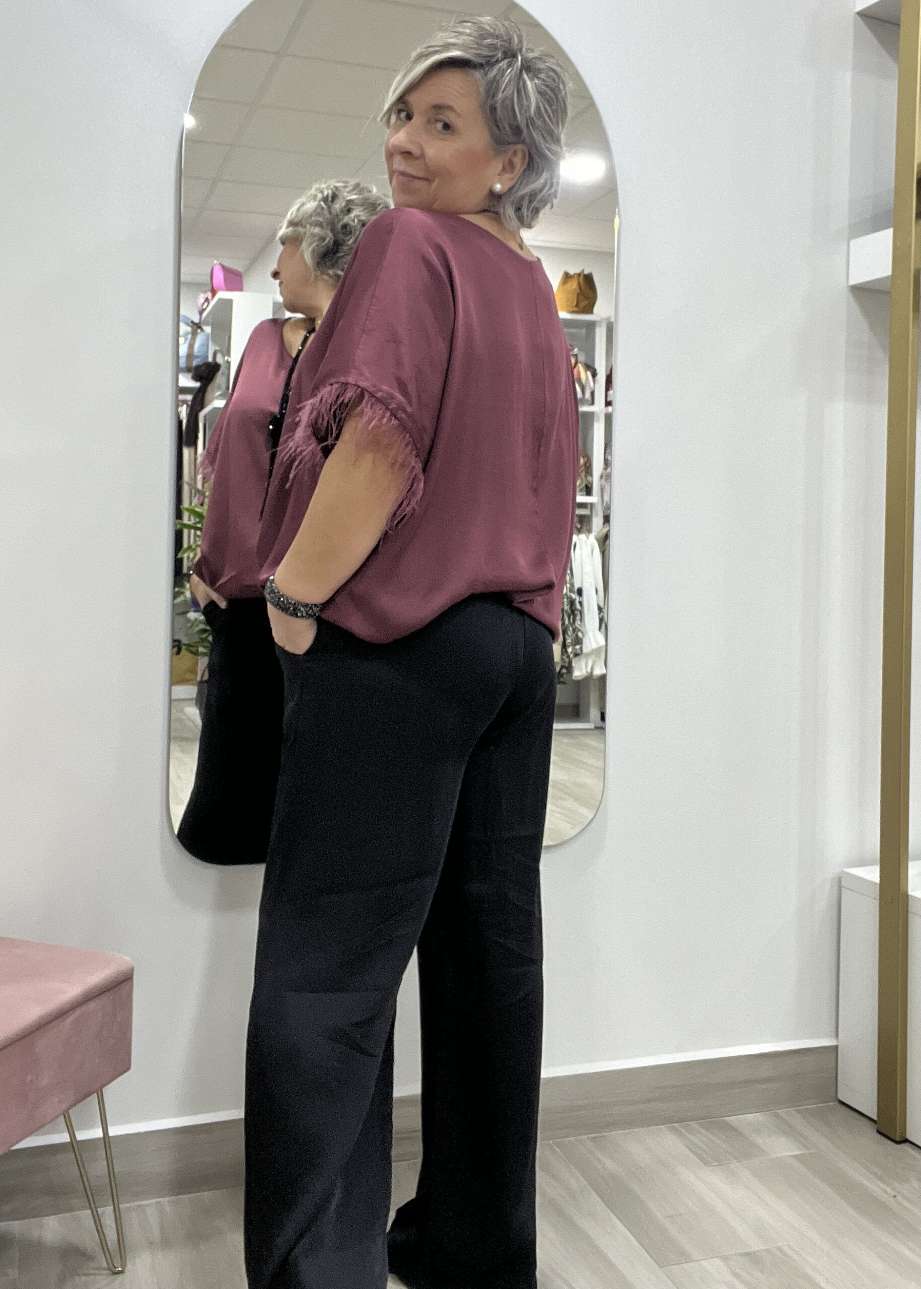 BLUSA DE PLUMAS - Imagen 4