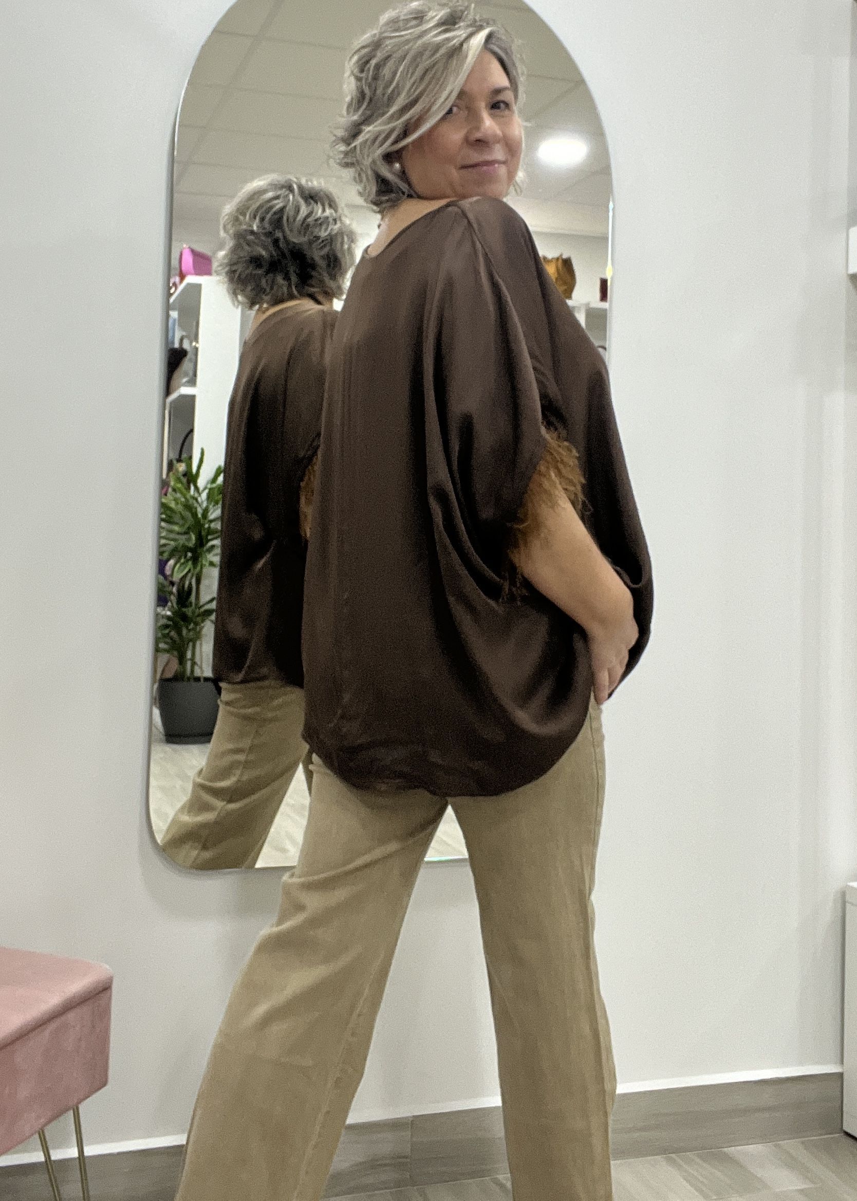BLUSA DE PLUMAS - Imagen 2