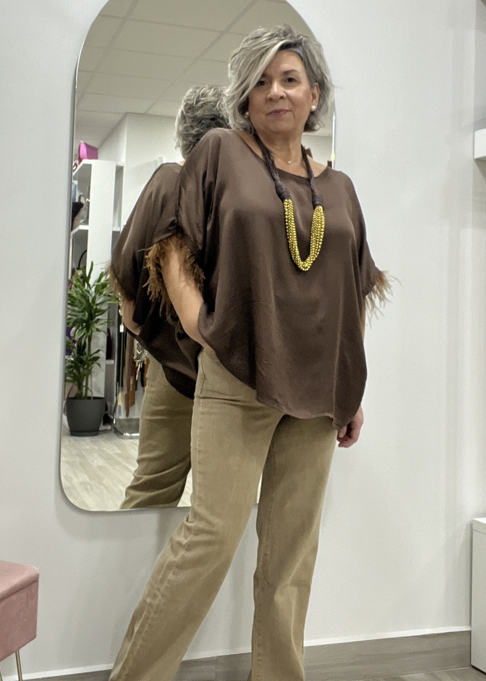 BLUSA DE PLUMAS - Imagen 3