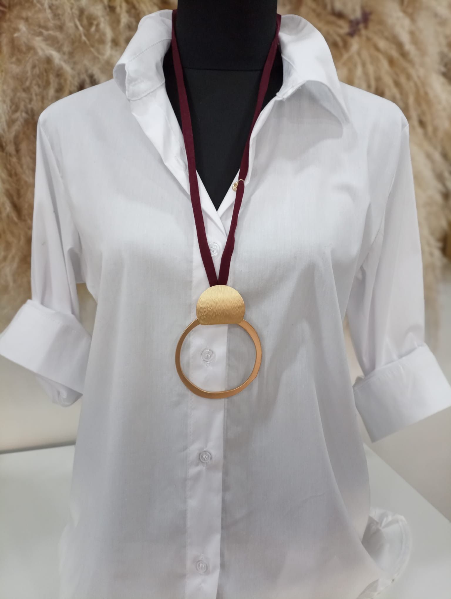 COLLAR TERCIOPELO Y METAL - Imagen 2