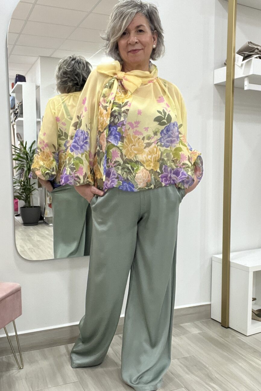 CAMISA GASA TRANSPARENTE