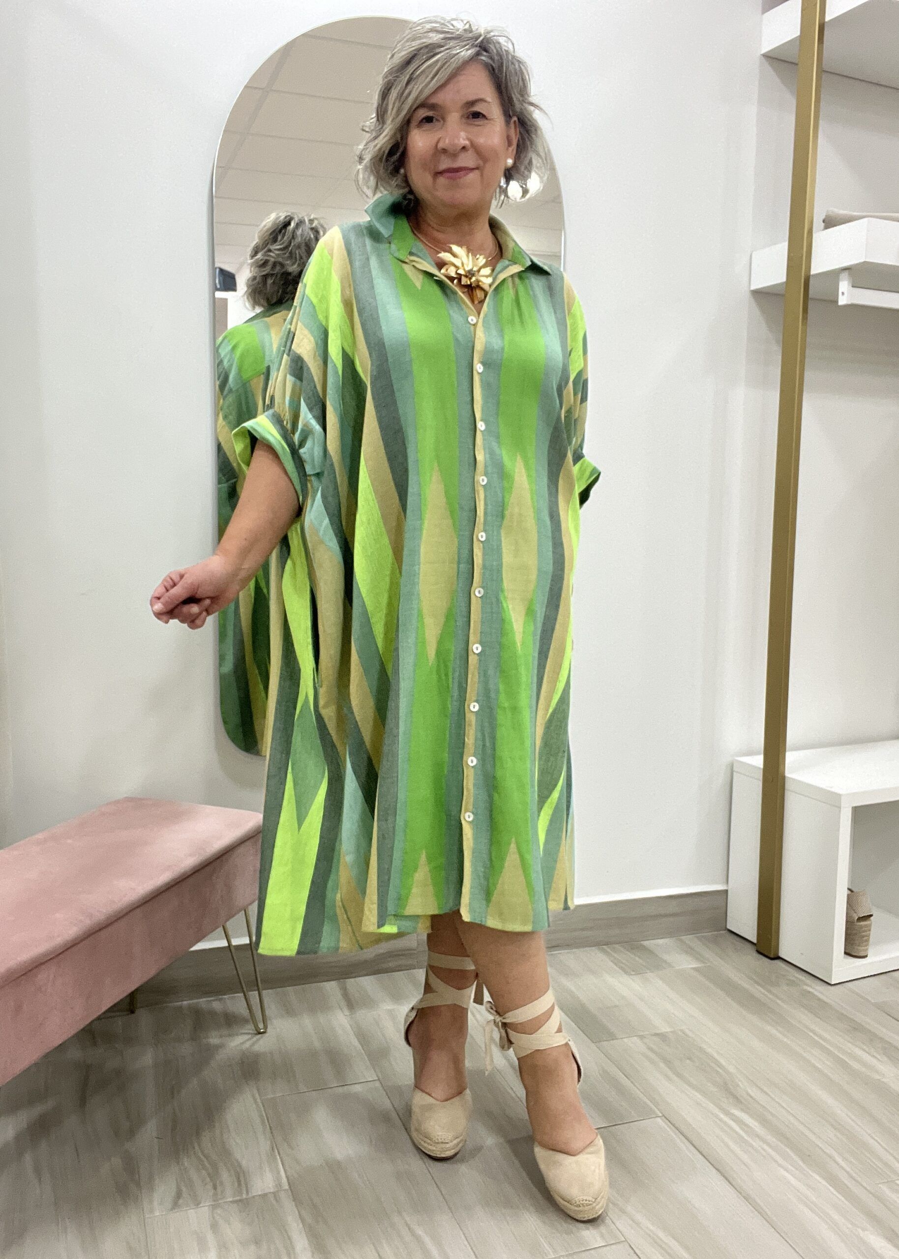 VESTIDO SAMBA OVERSIZE