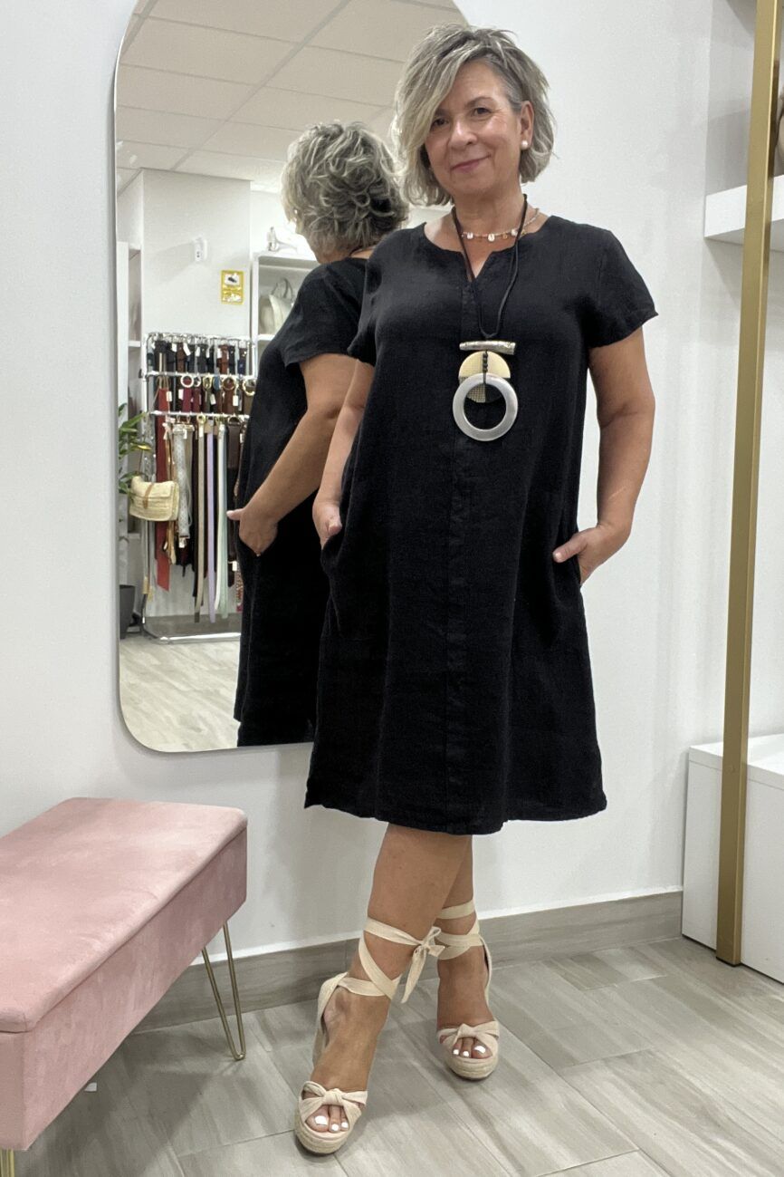 VESTIDO LINO BÁSICO