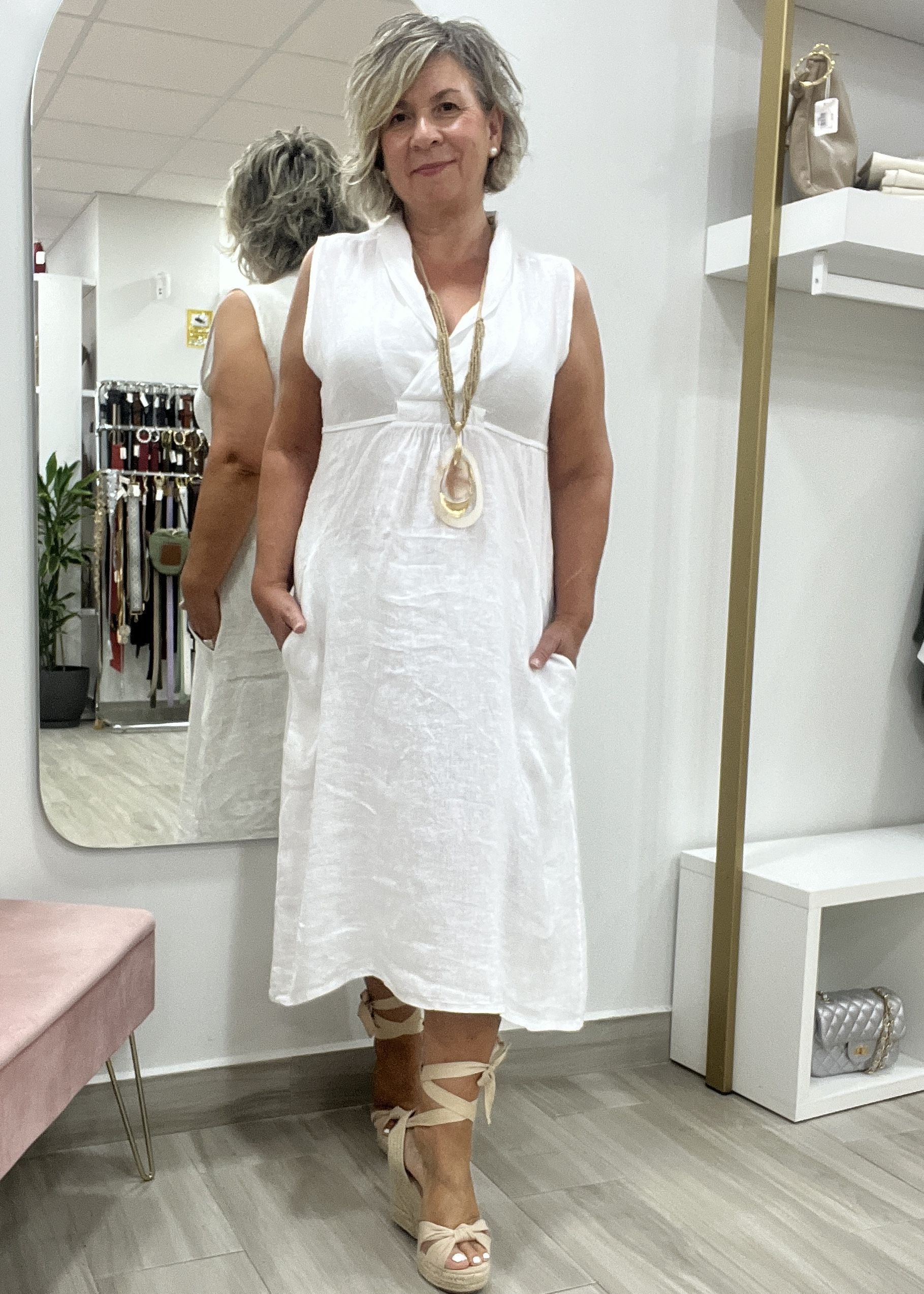 VESTIDO LINO MALIBU