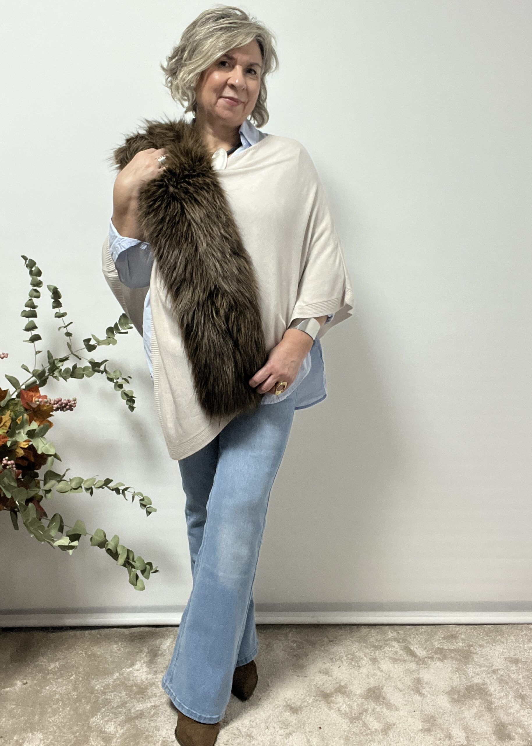 CUELLO PELO LARGO SINTÉTICO - Imagen 4