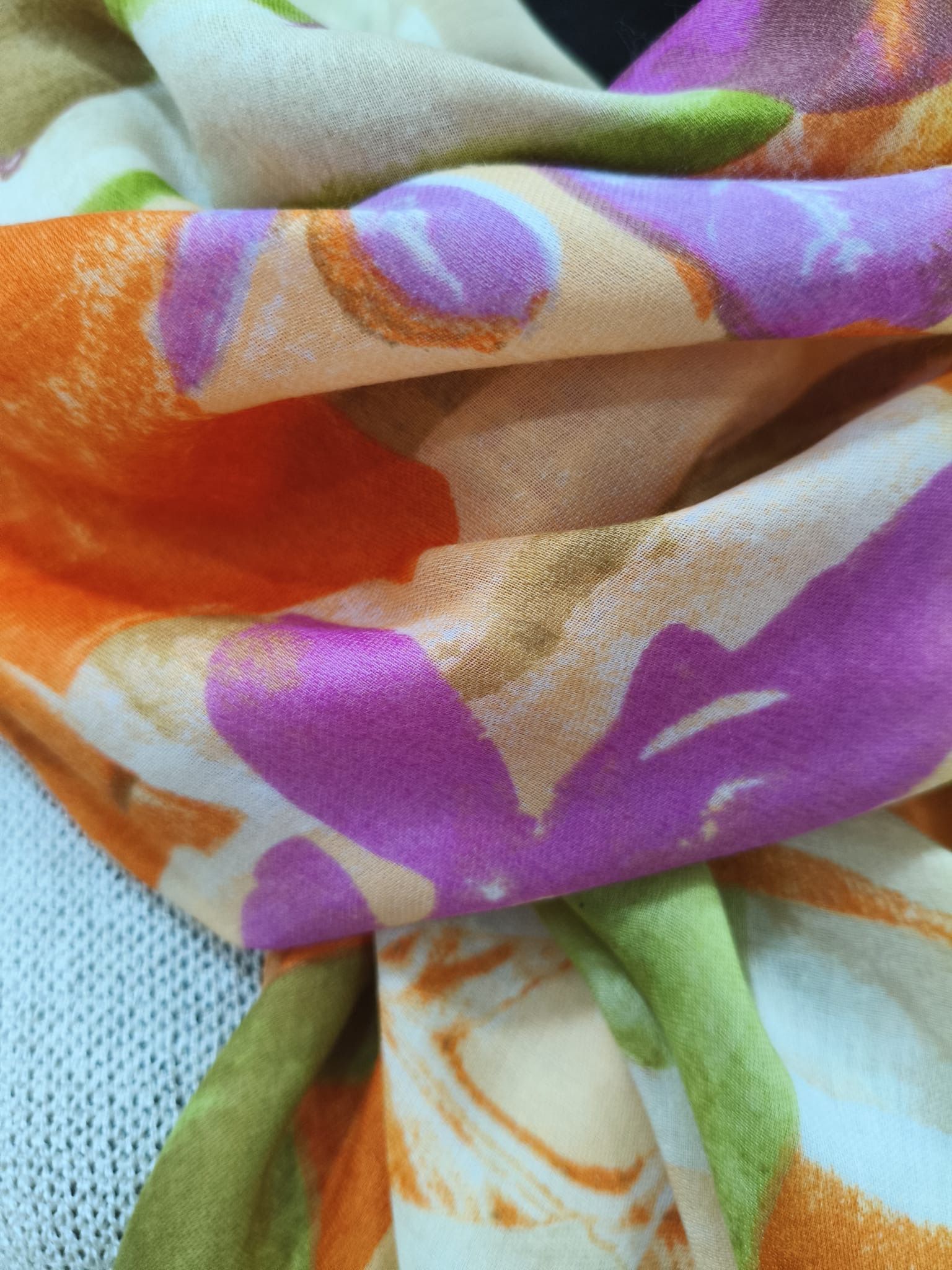 PAÑUELO TONOS NARANJA - Imagen 3