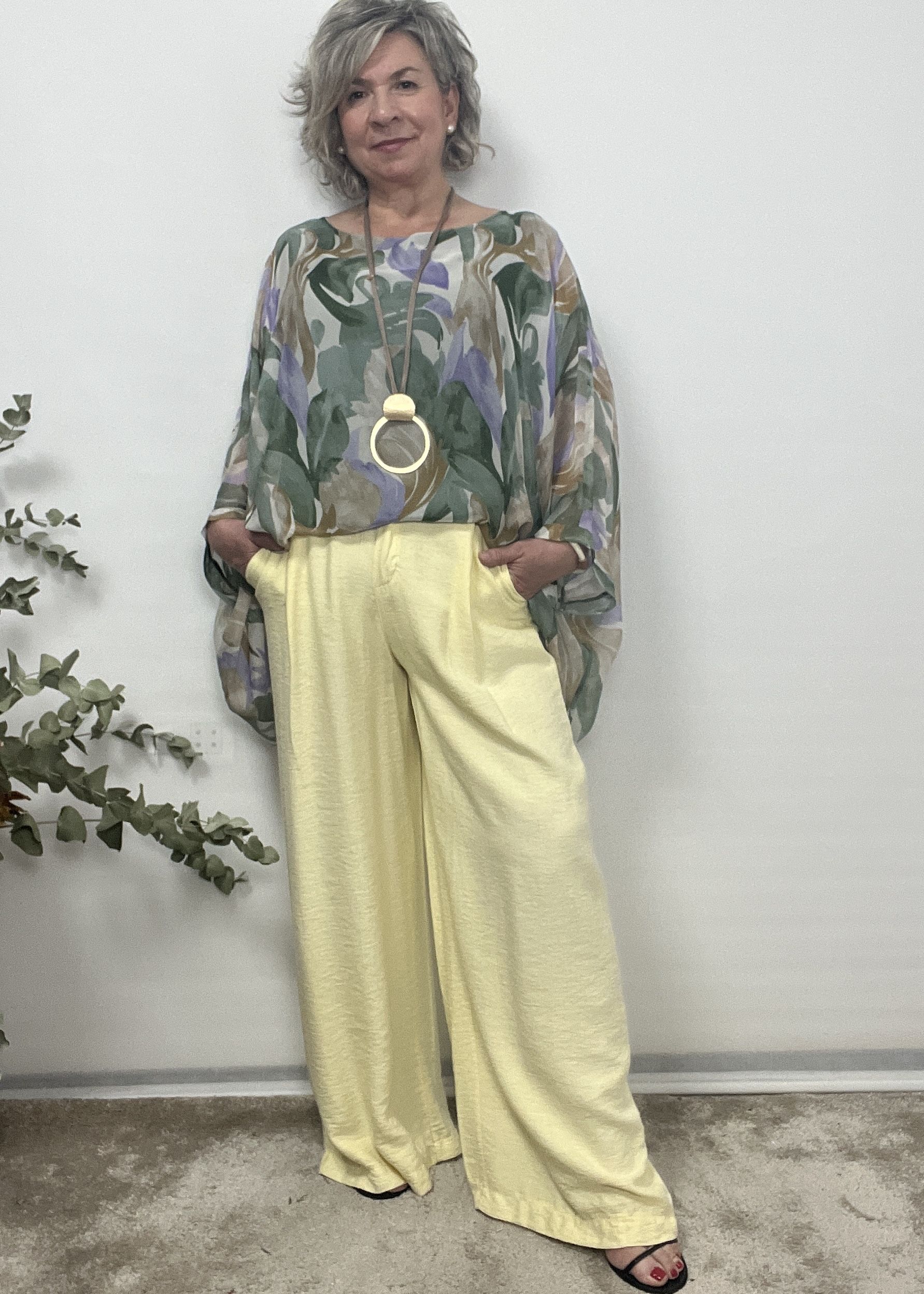 CAMISA SEDA LILA - Imagen 3