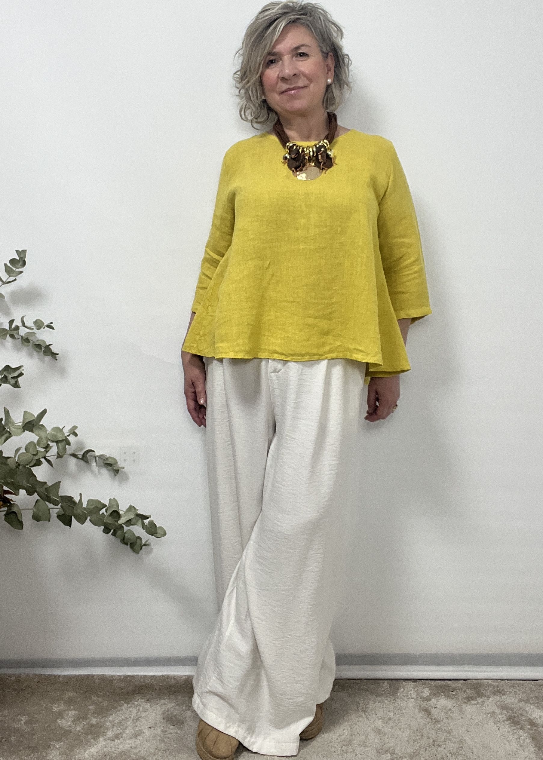 CAMISA LINO LAURA - Imagen 2