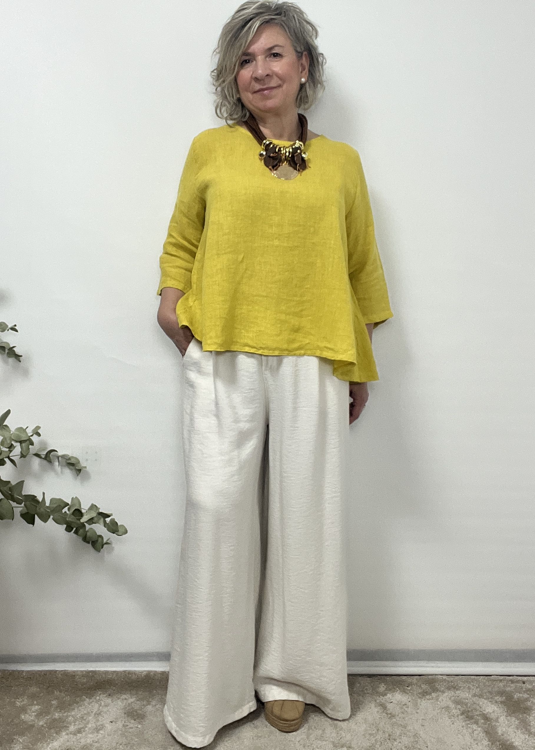 CAMISA LINO LAURA - Imagen 3