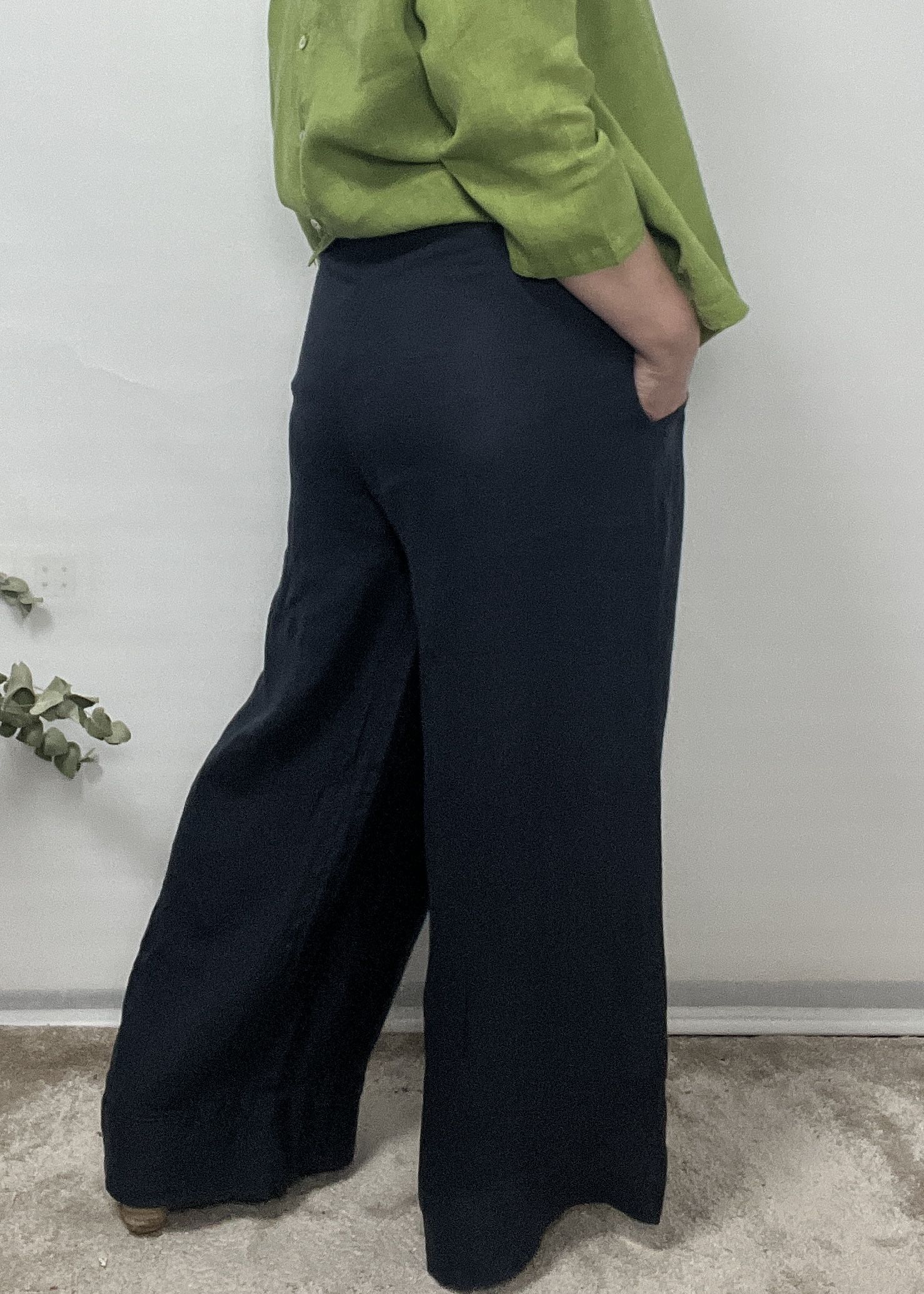 PANTALÓN LINO PINZAS - Imagen 3