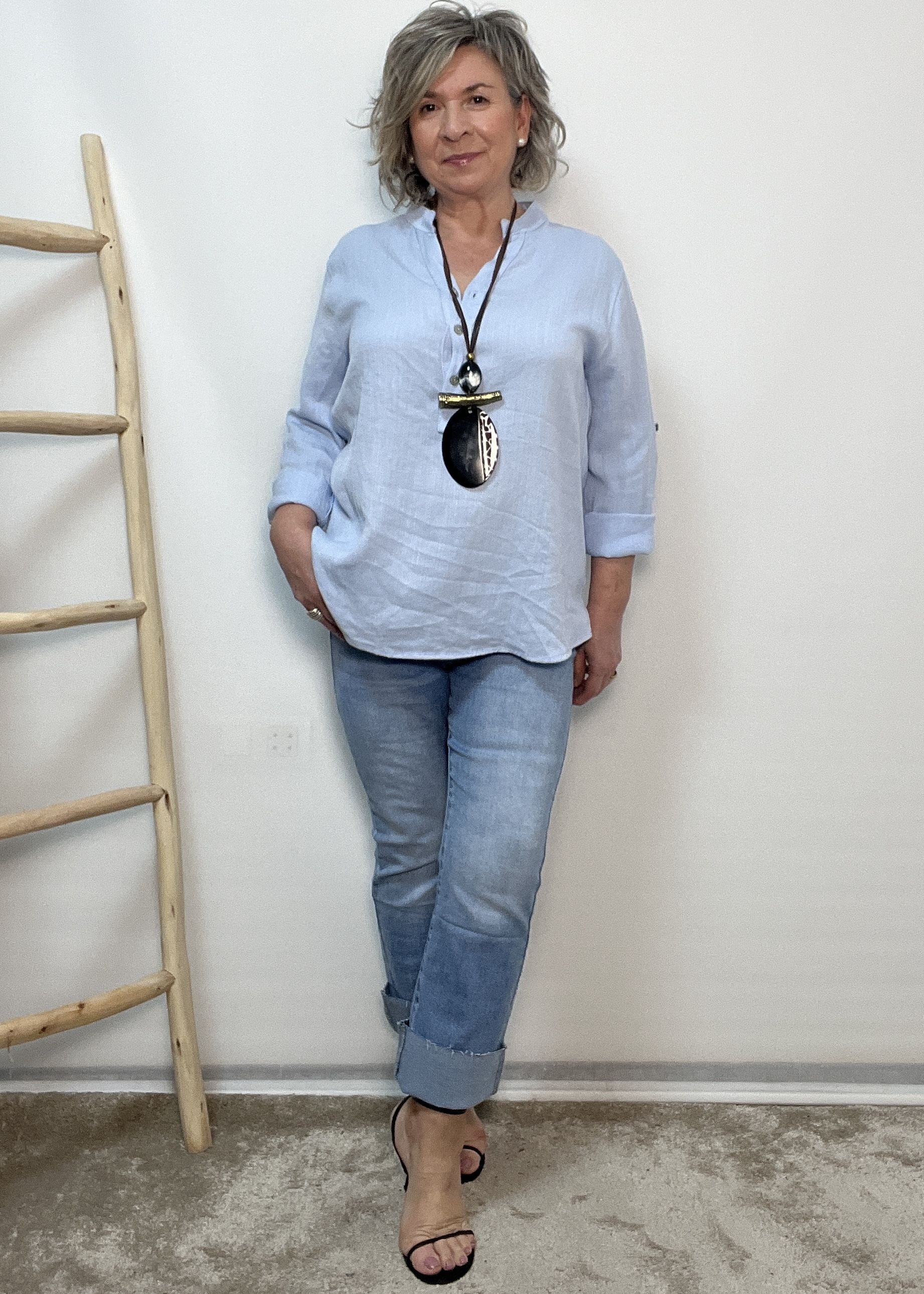 CAMISA CUELLO MAO - Imagen 4