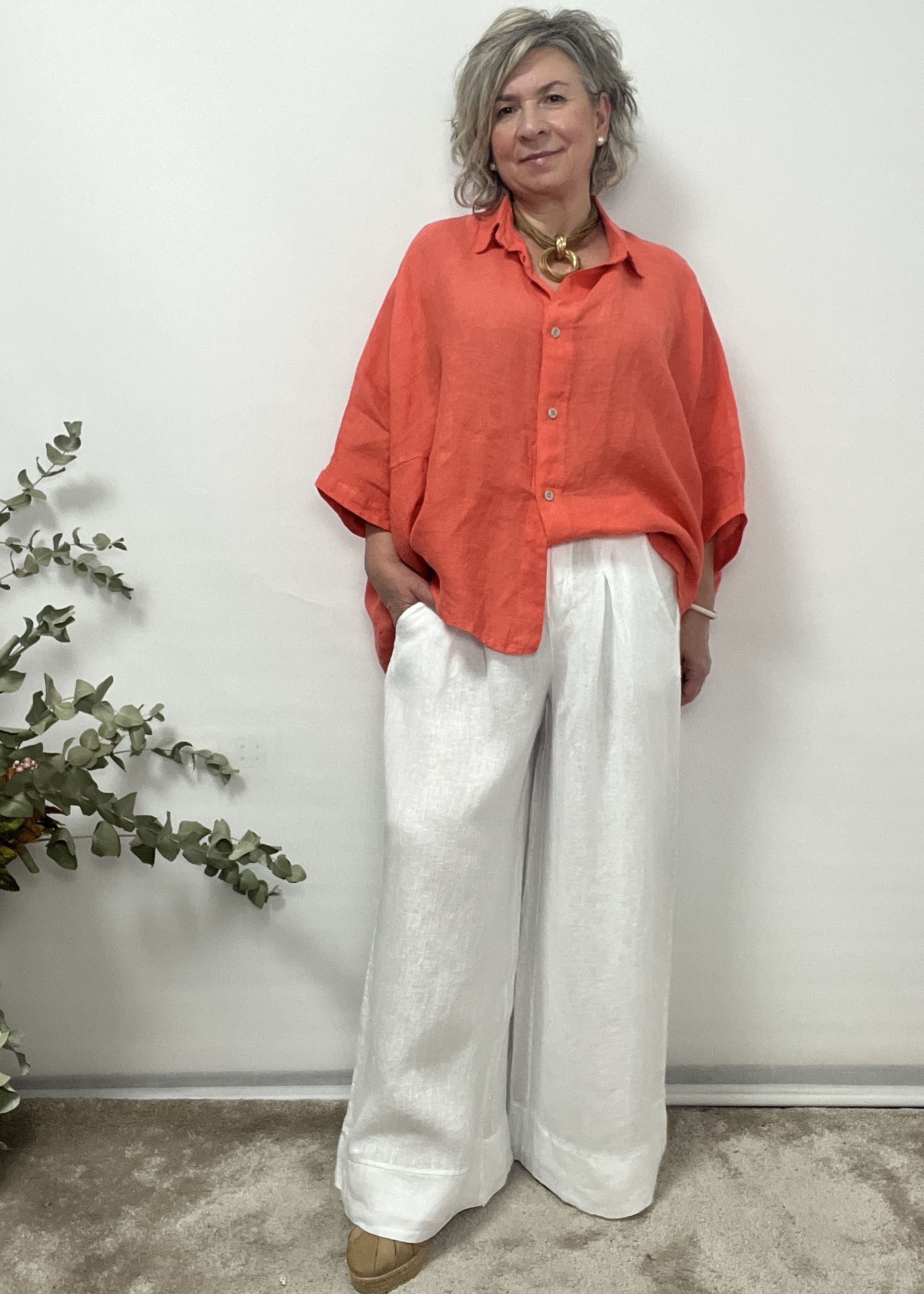 CAMISA LINO RAQUEL - Imagen 2