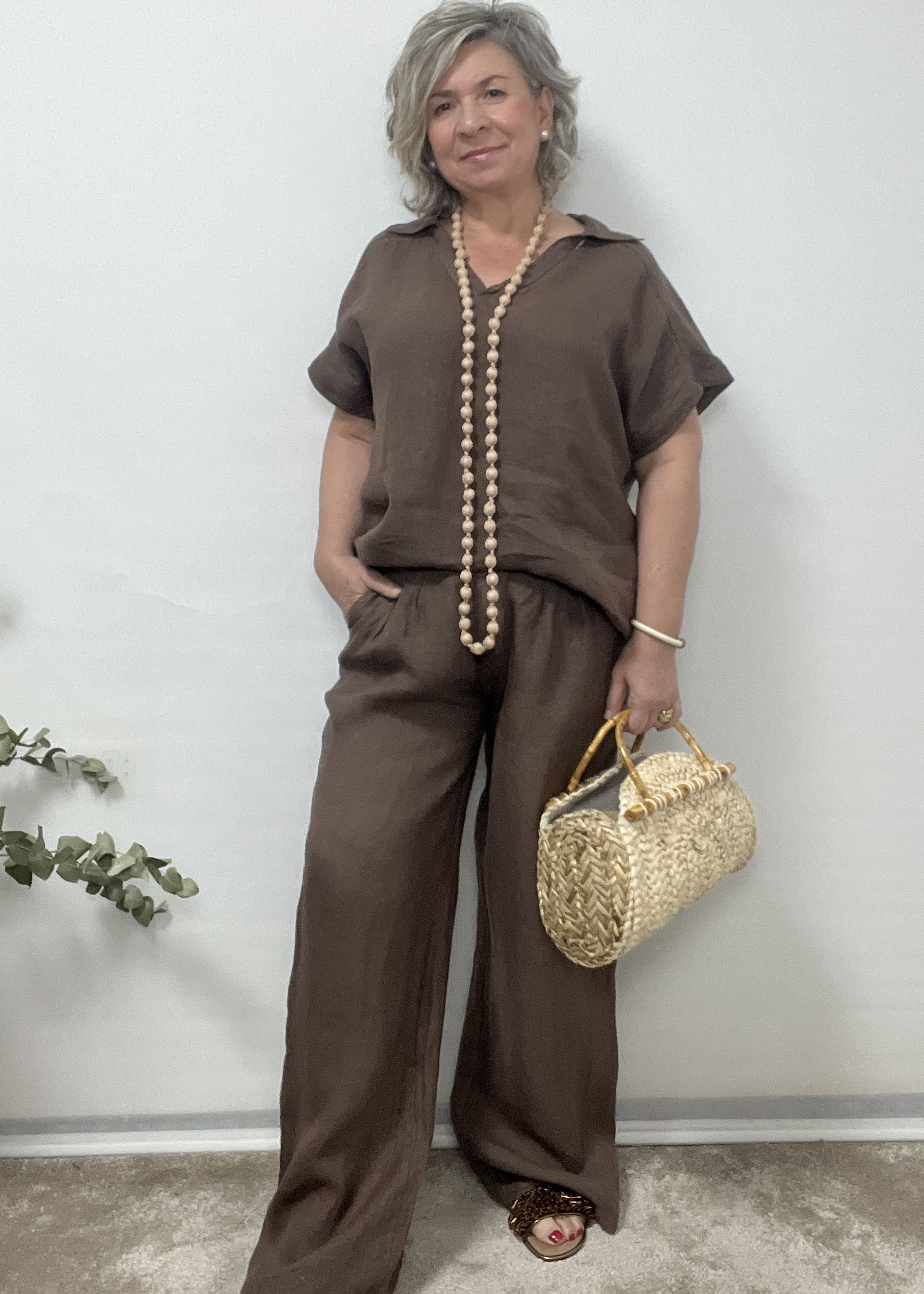 PANTALÓN LINO SANDY