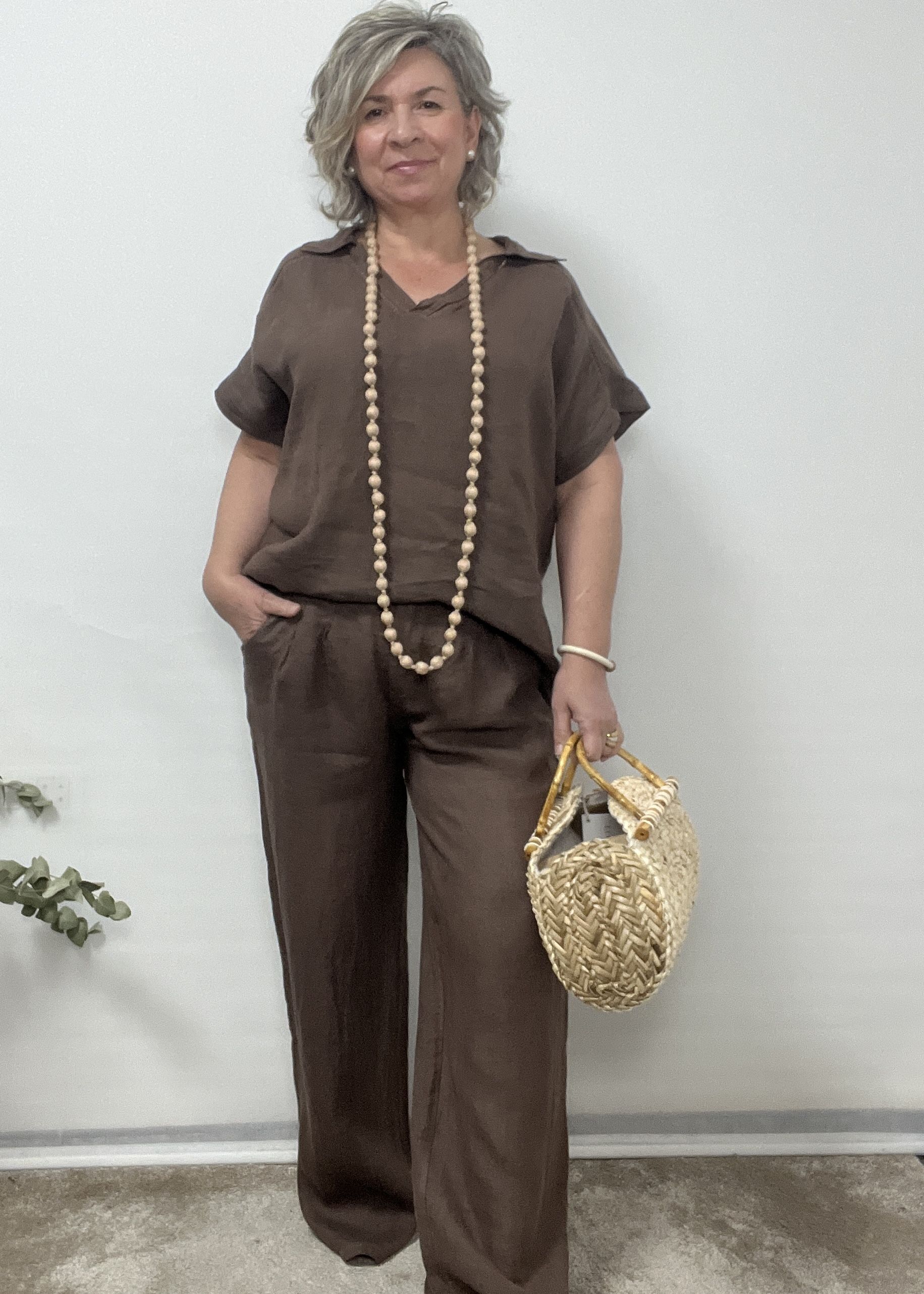 PANTALÓN LINO SANDY - Imagen 2