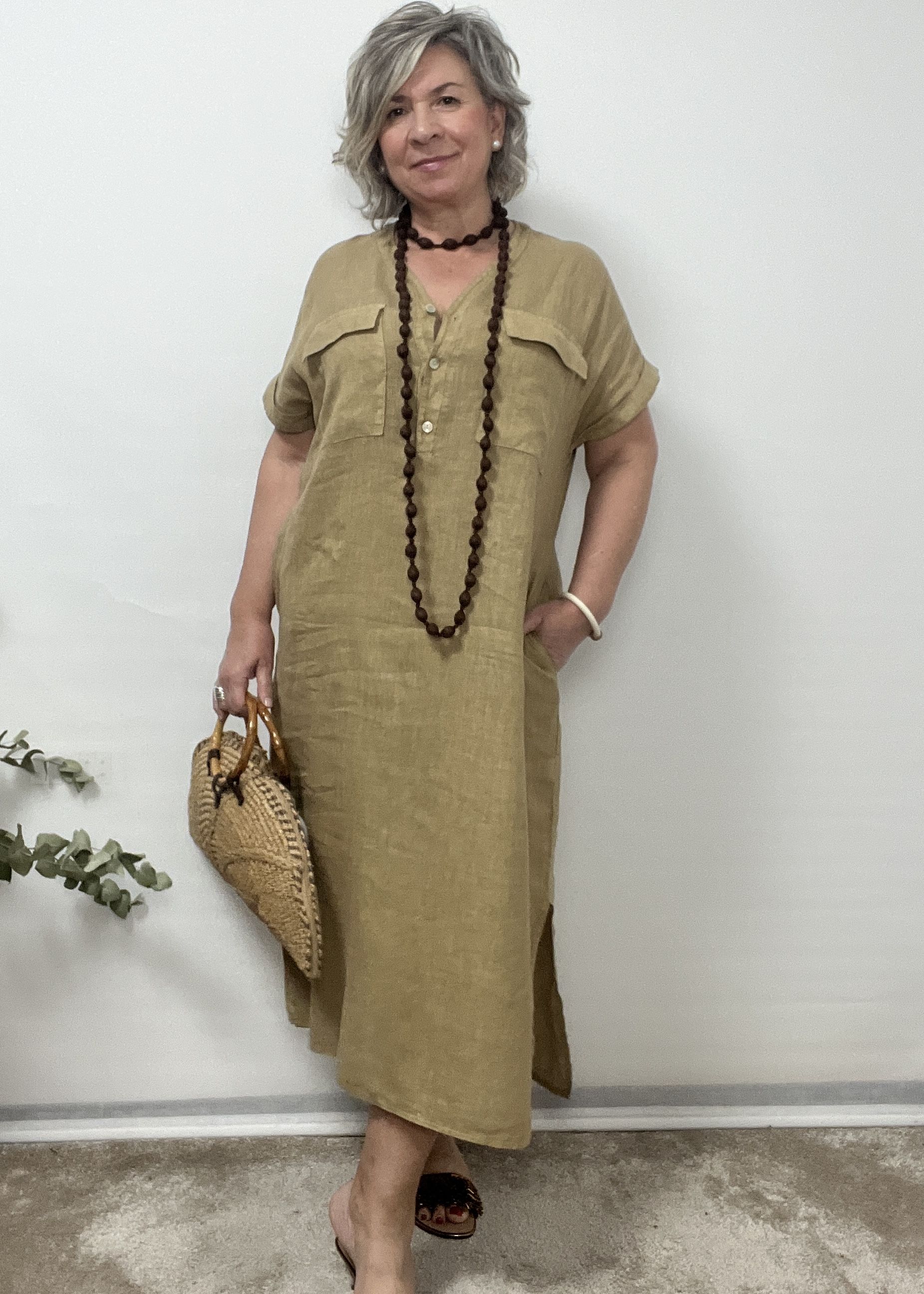 VESTIDO RECTO TAPETA - Imagen 3