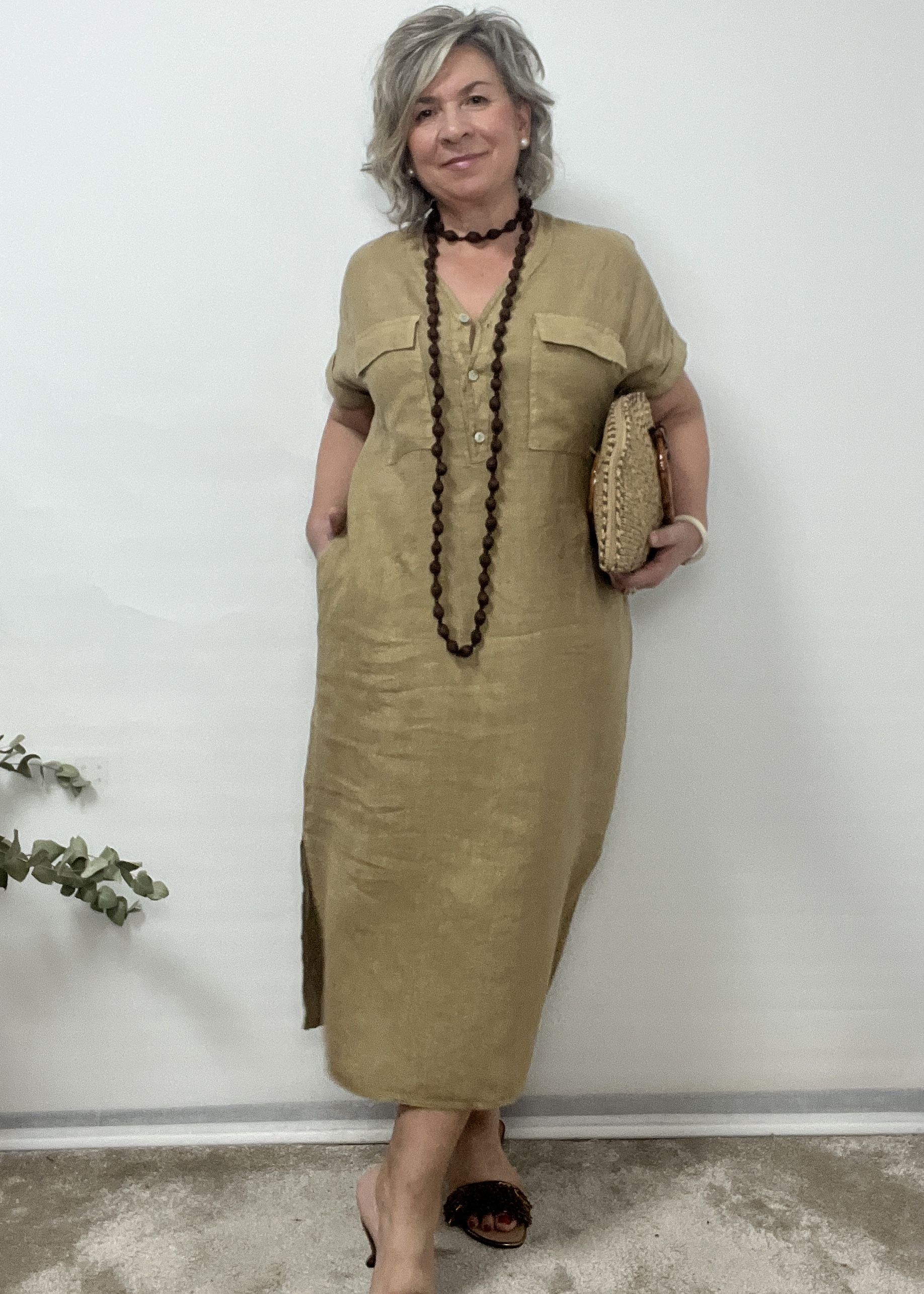 VESTIDO RECTO TAPETA - Imagen 4