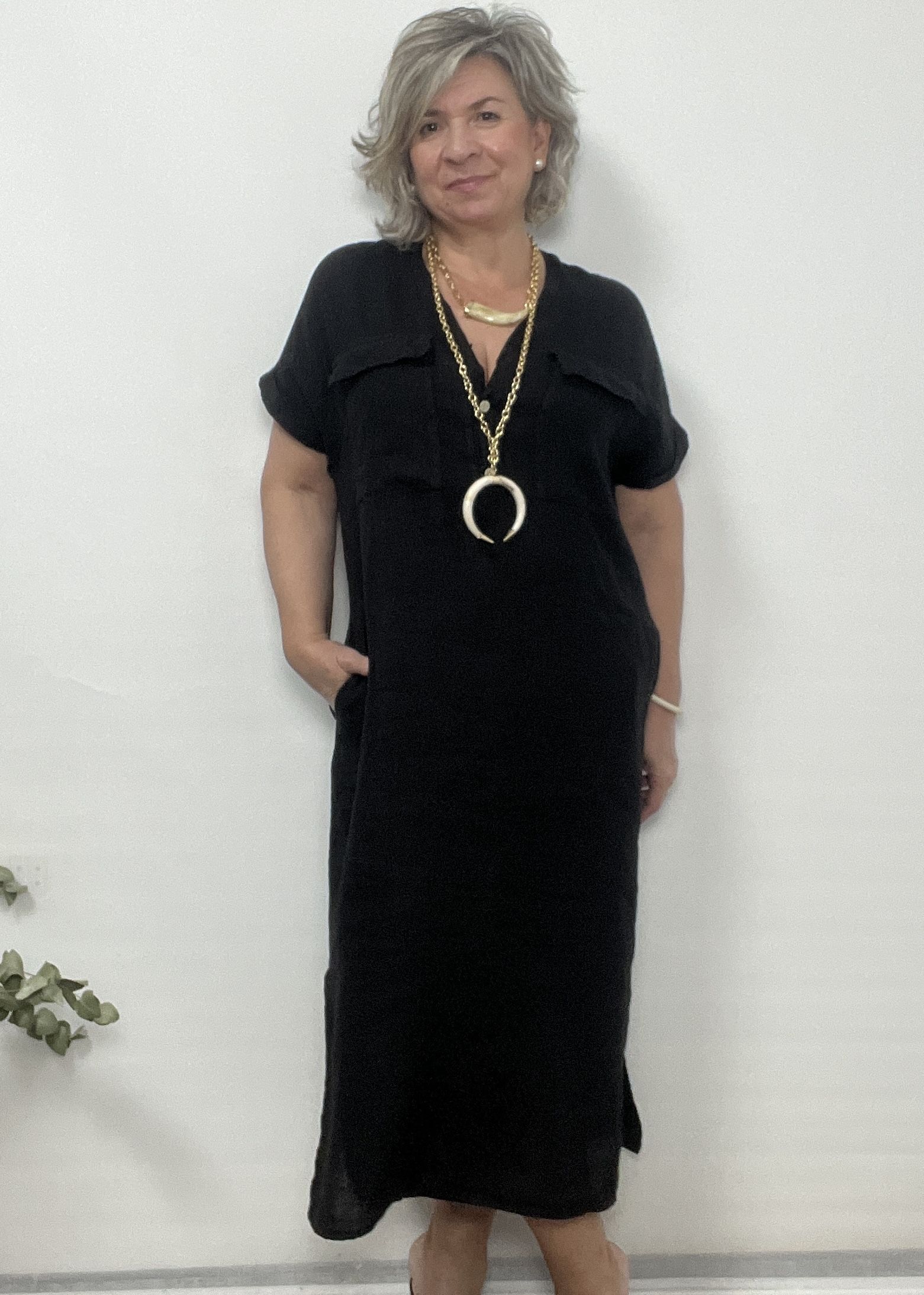 VESTIDO RECTO TAPETA - Imagen 2