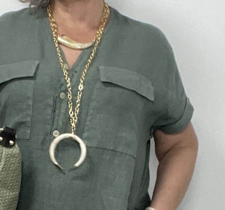 COLLAR DOS EN UNO CUERNO - Imagen 2