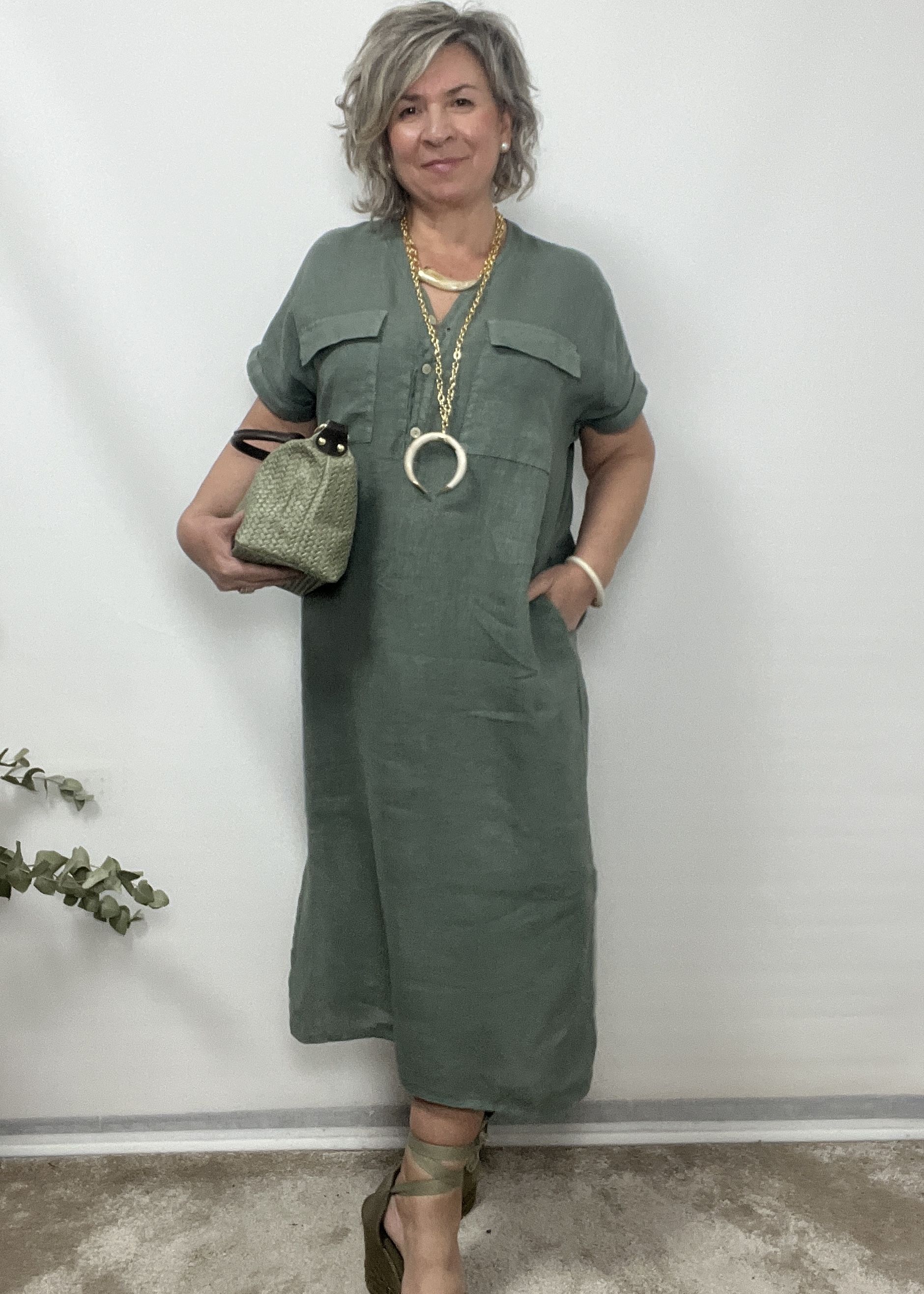 VESTIDO RECTO TAPETA - Imagen 3