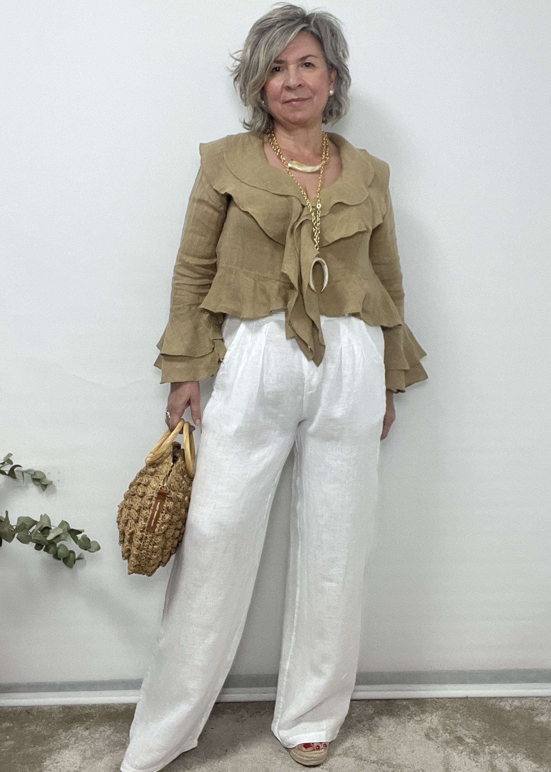 CAMISA LINO SANDY - Imagen 3