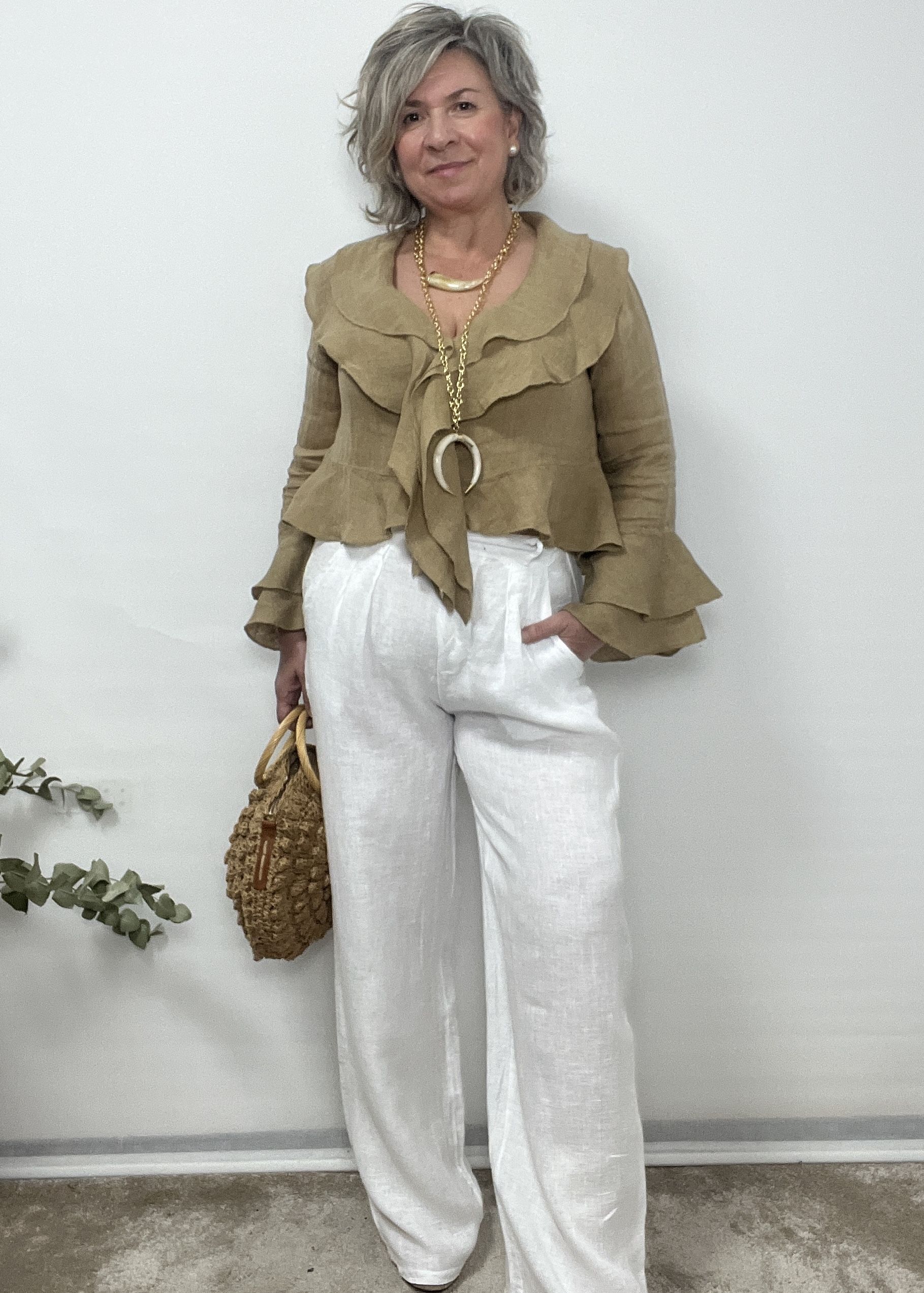CAMISA LINO SANDY - Imagen 2