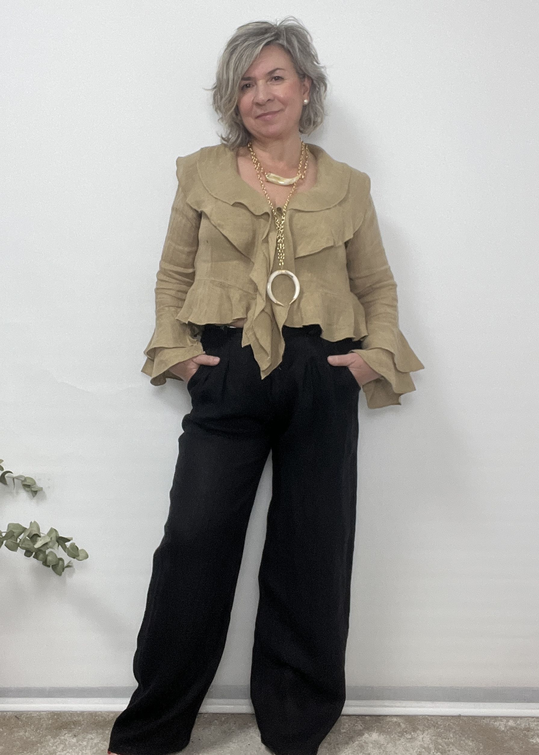 PANTALÓN LINO SANDY - Imagen 4