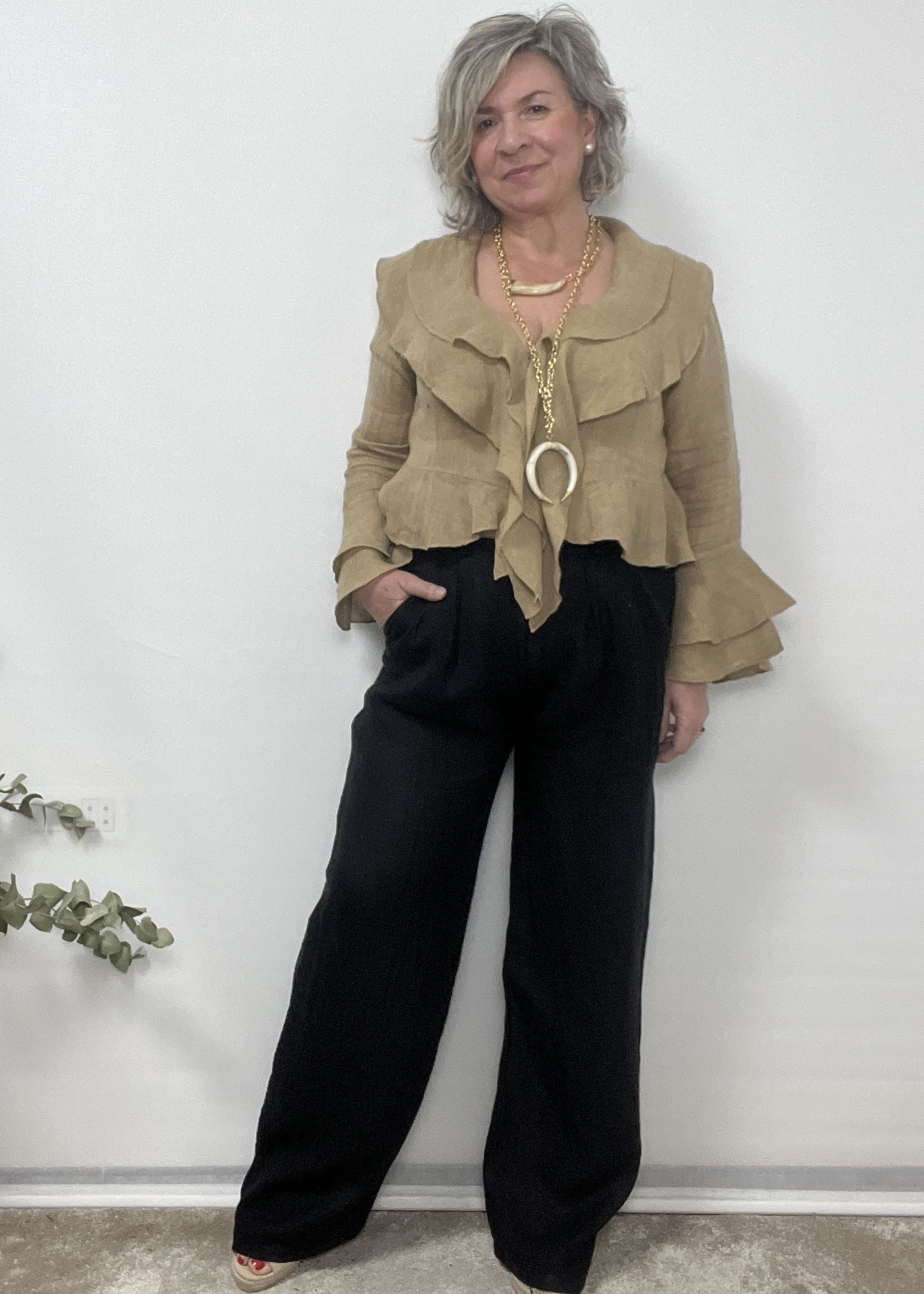 PANTALÓN LINO SANDY - Imagen 3