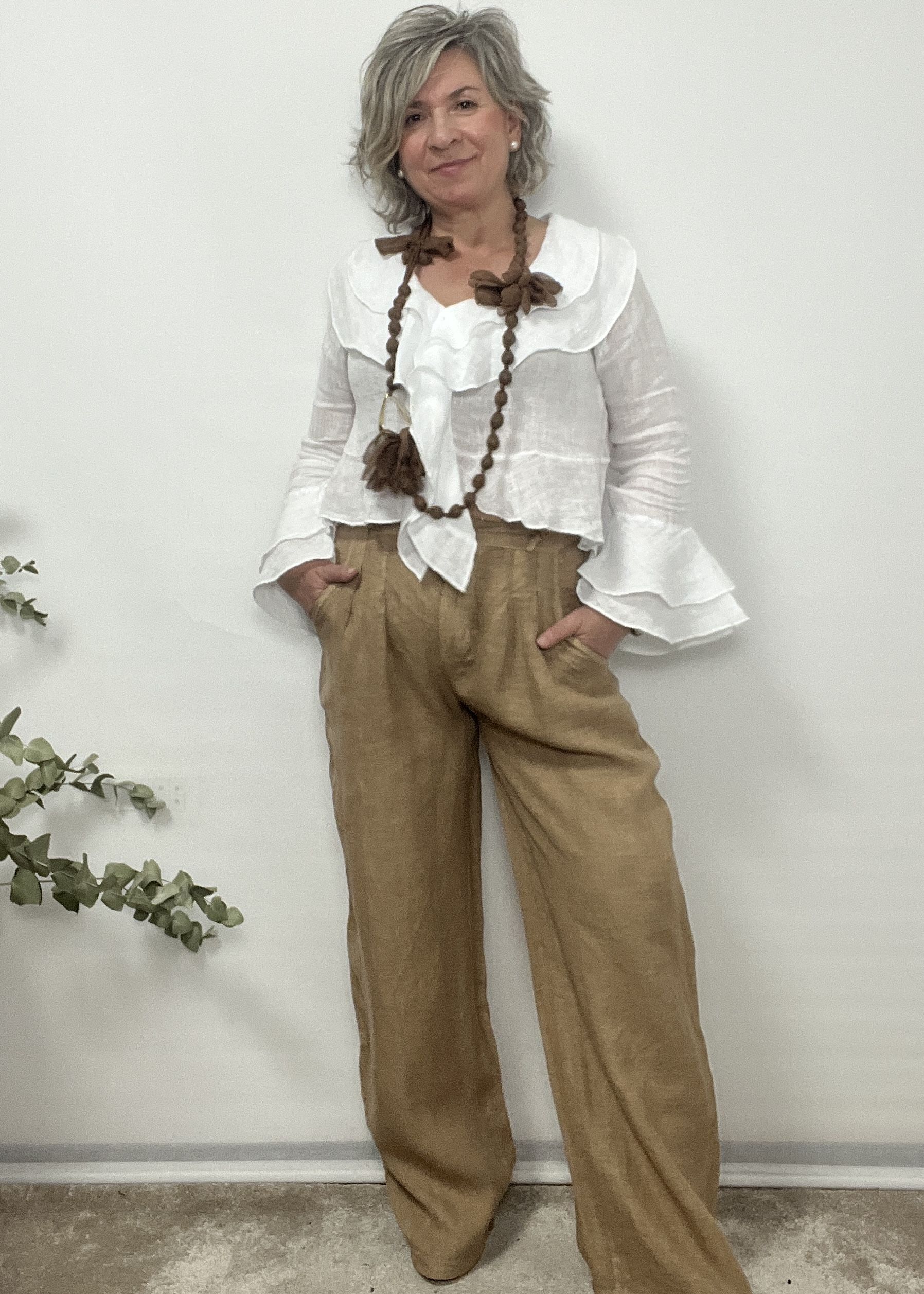 CAMISA LINO SANDY - Imagen 4