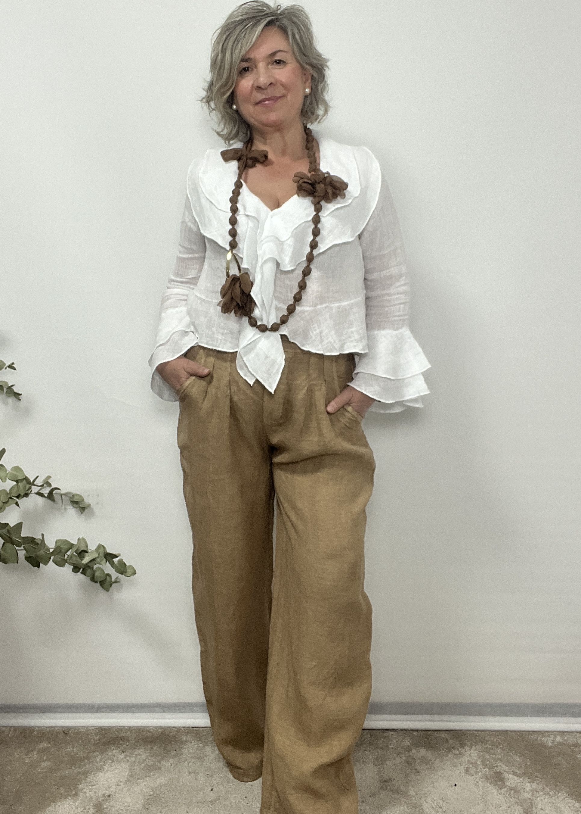 CAMISA LINO SANDY - Imagen 3
