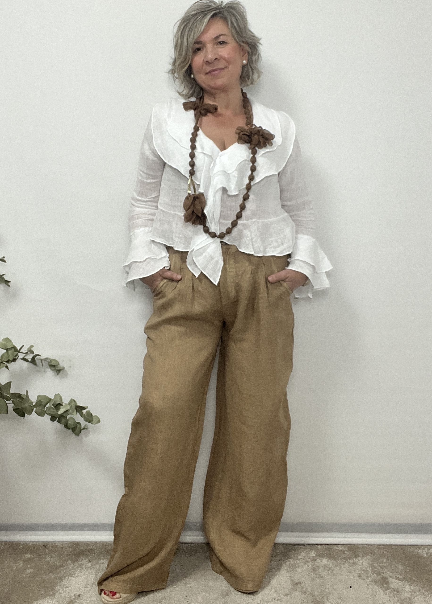 CAMISA LINO SANDY - Imagen 2