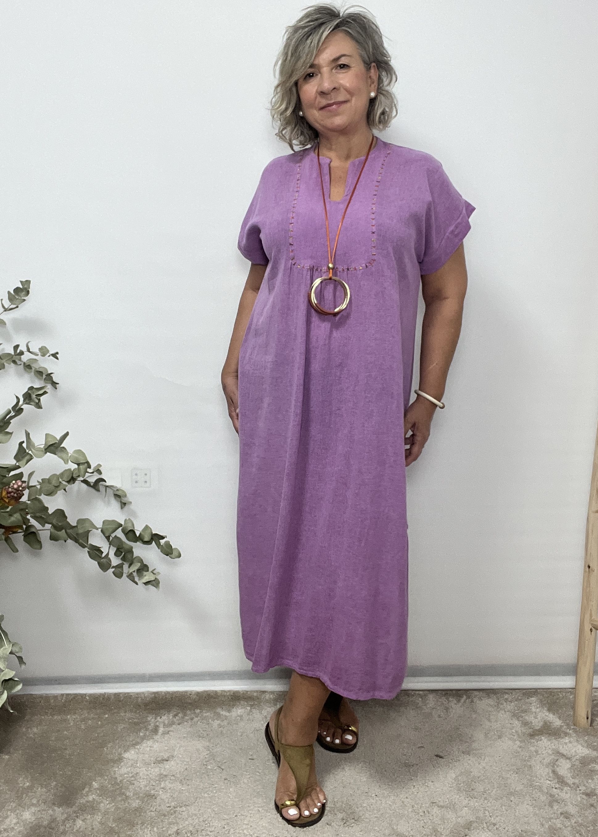 VESTIDO RECTO ANA - Imagen 3