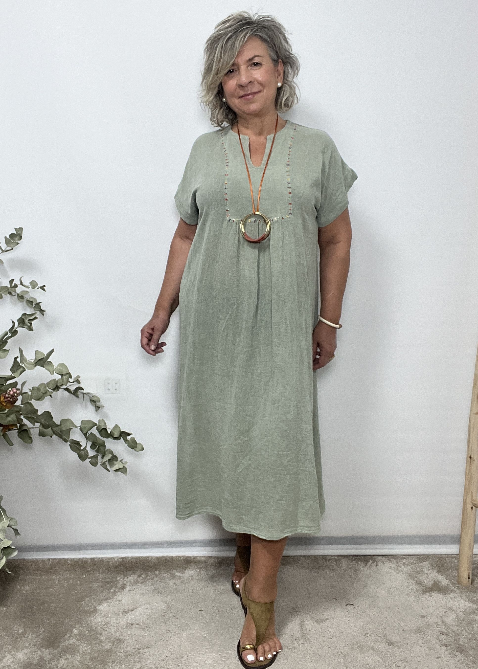 VESTIDO RECTO ANA - Imagen 3