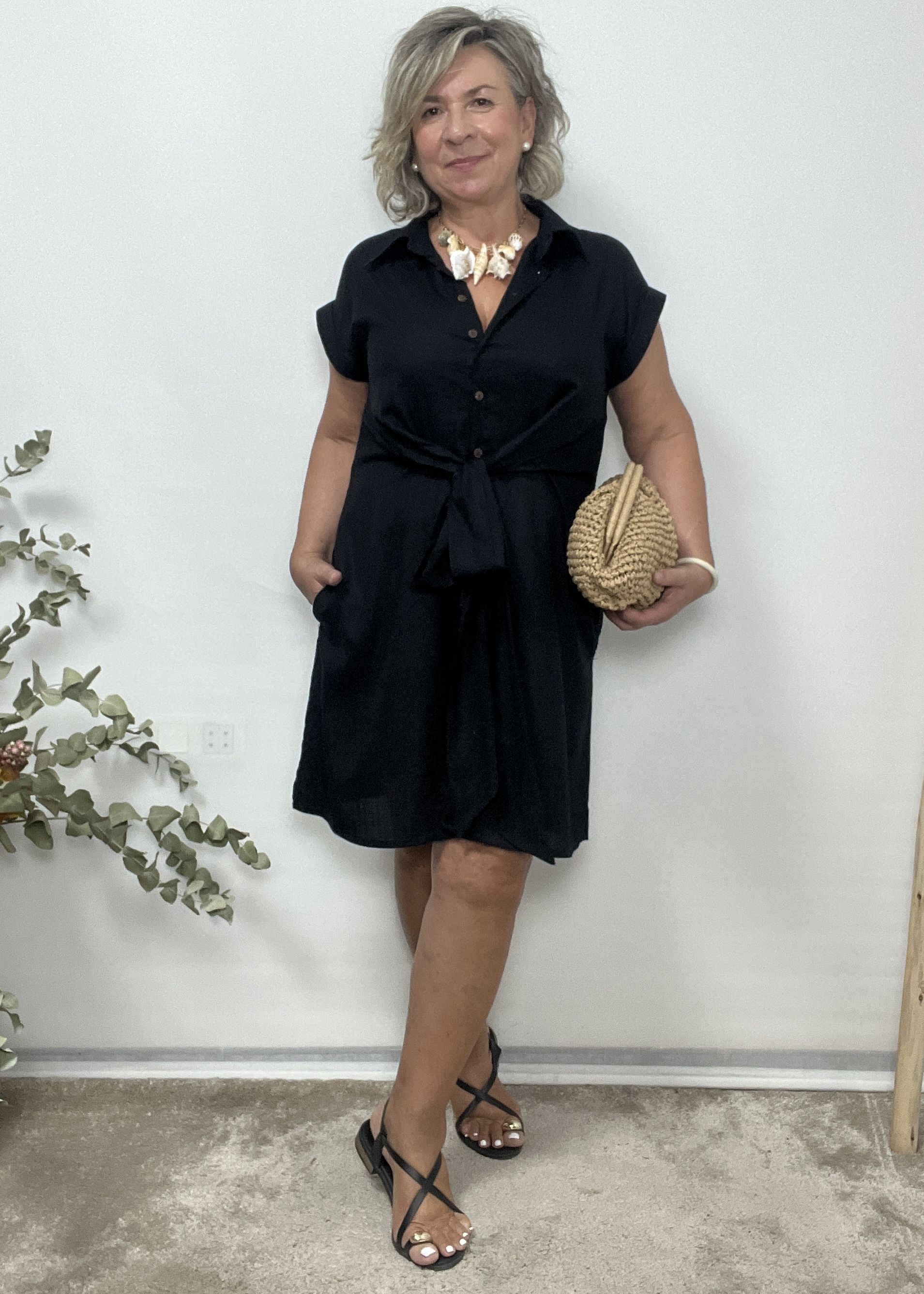 VESTIDO CAMISERO LAZADA - Imagen 2