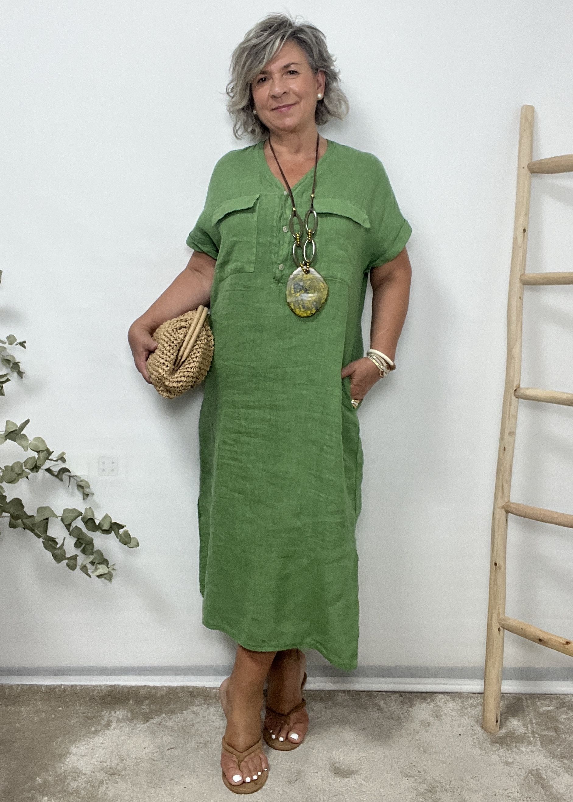 VESTIDO RECTO TAPETA - Imagen 3