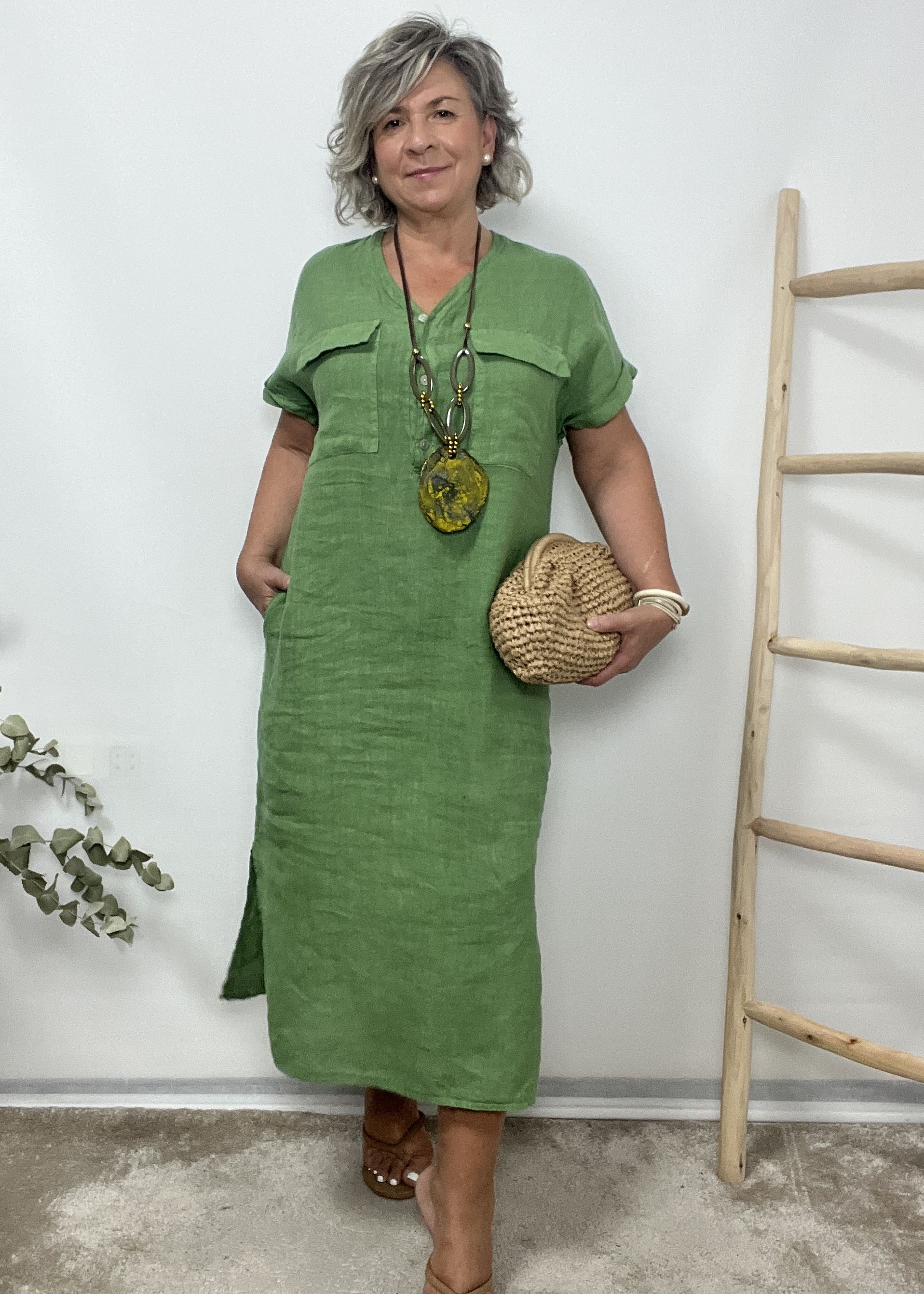 VESTIDO RECTO TAPETA - Imagen 4