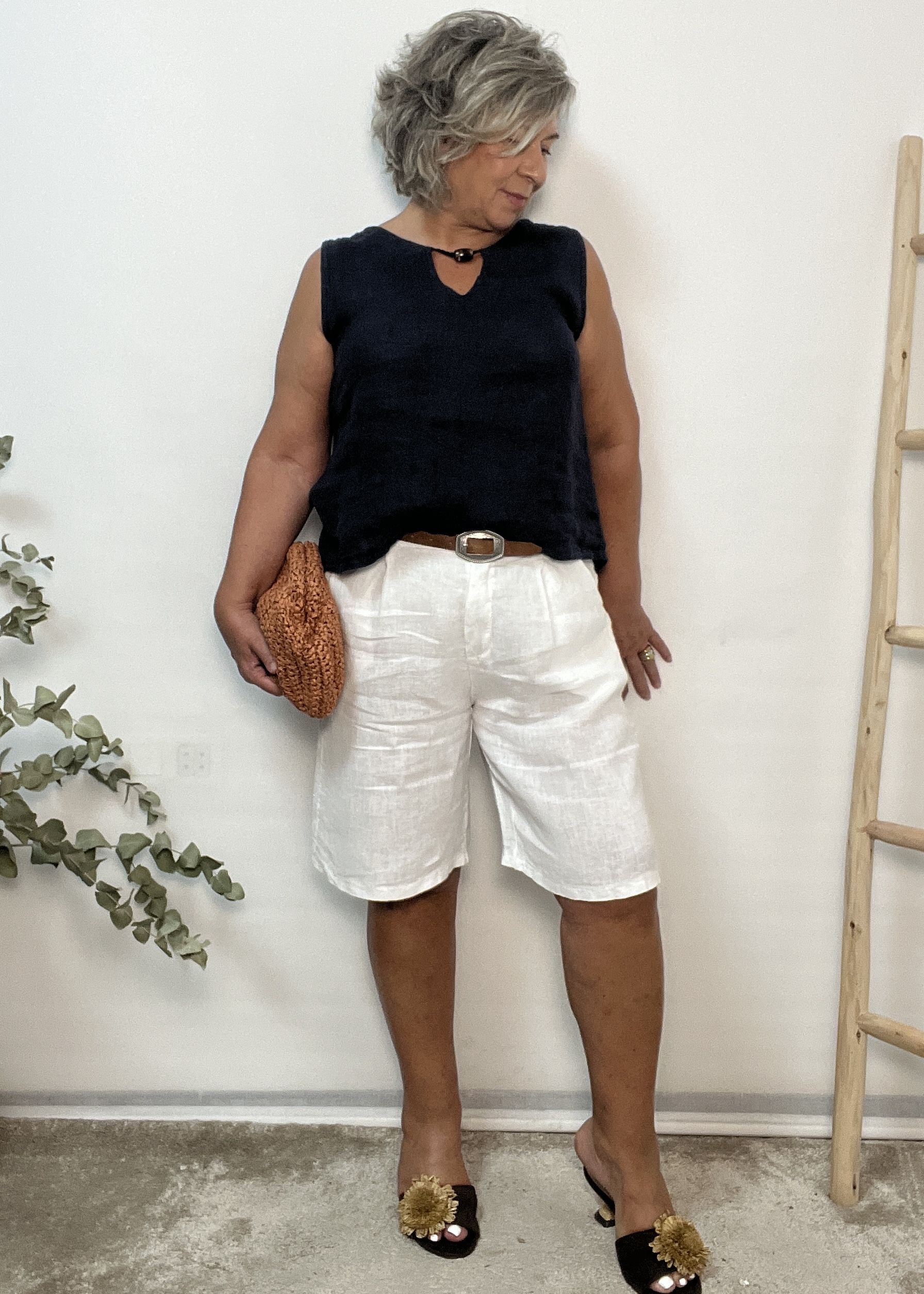BLUSA LINO MARINO - Imagen 2