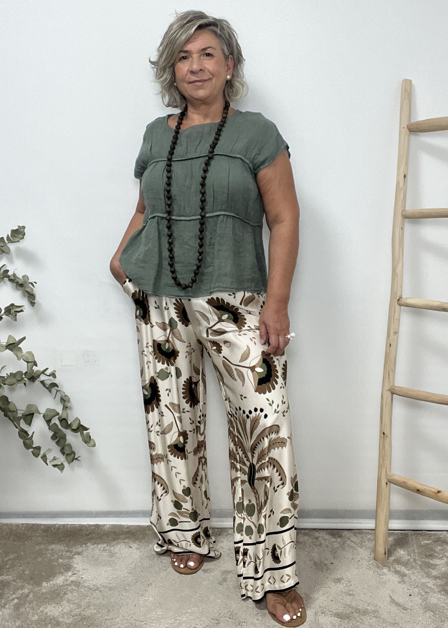 BLUSA LINO MARGA - Imagen 3