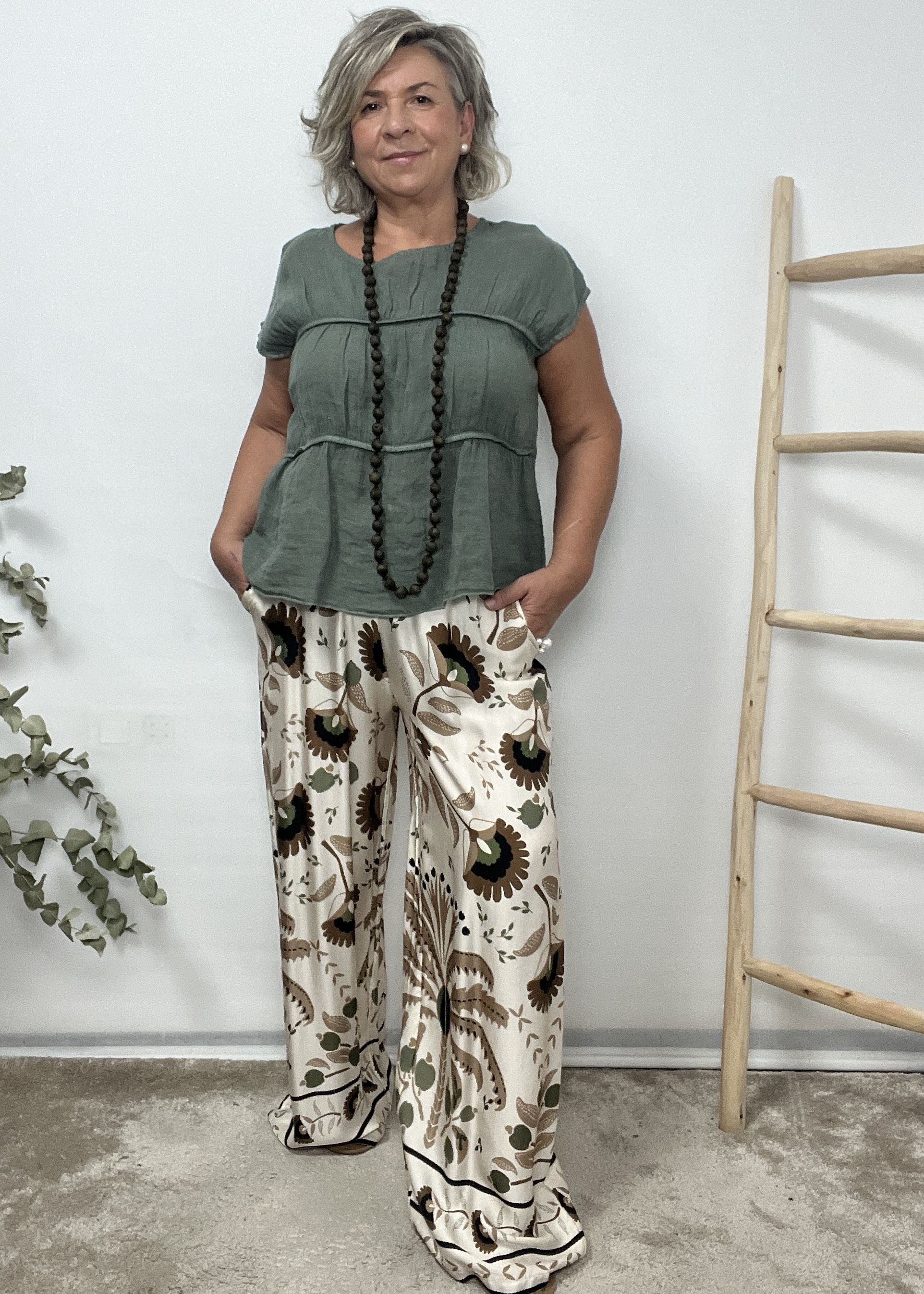 BLUSA LINO MARGA - Imagen 4