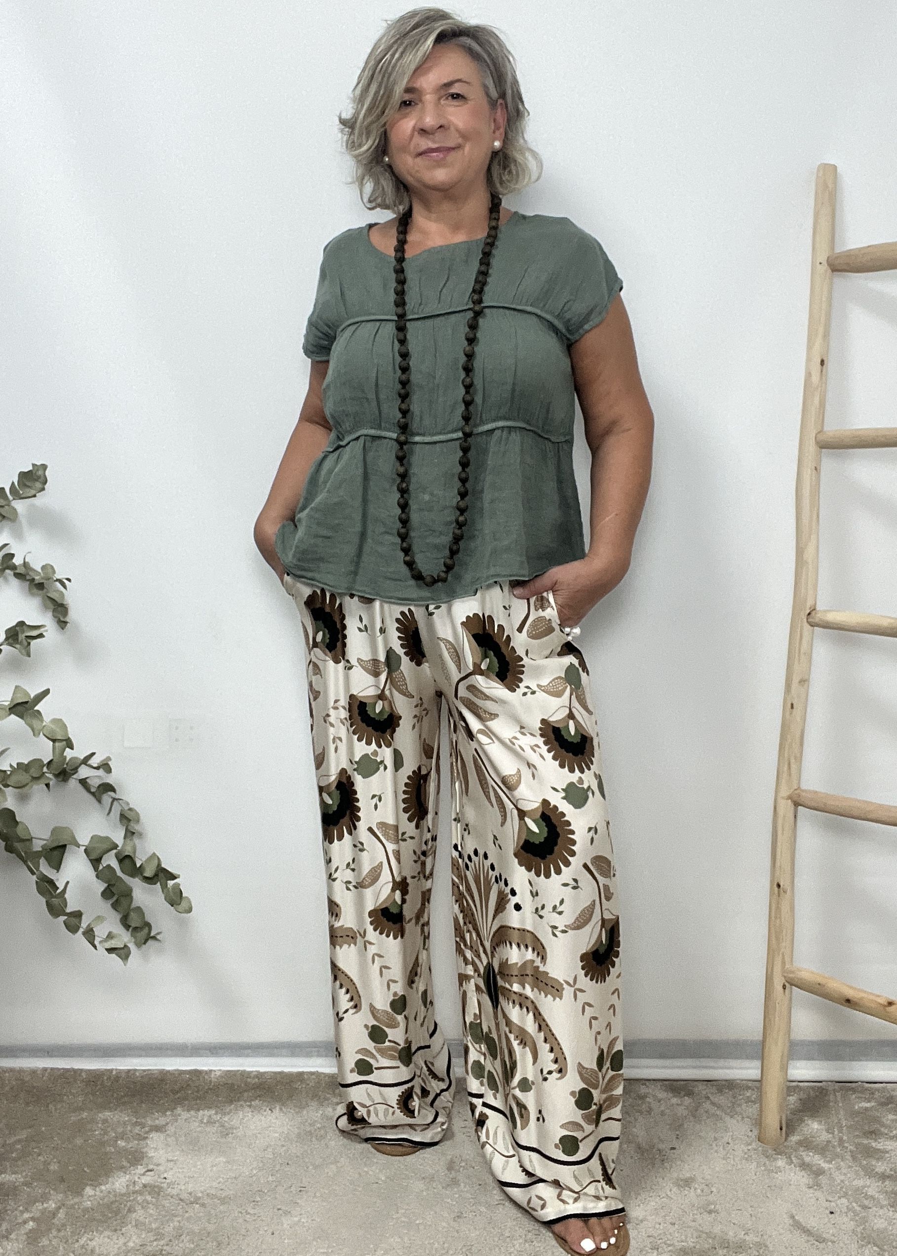 BLUSA LINO MARGA - Imagen 2
