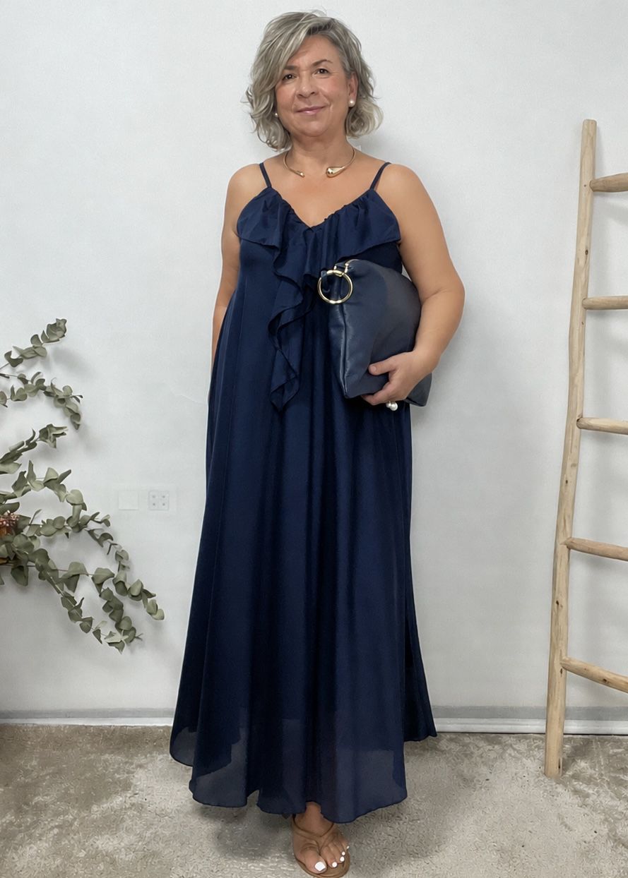VESTIDO TIRANTE MARINO - Imagen 2