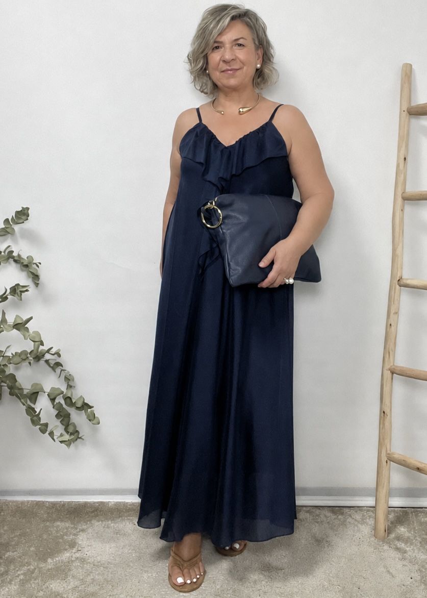 VESTIDO TIRANTE MARINO - Imagen 3