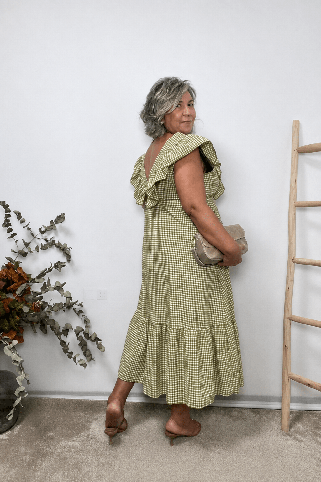 VESTIDO VICHY AURORA - Imagen 2