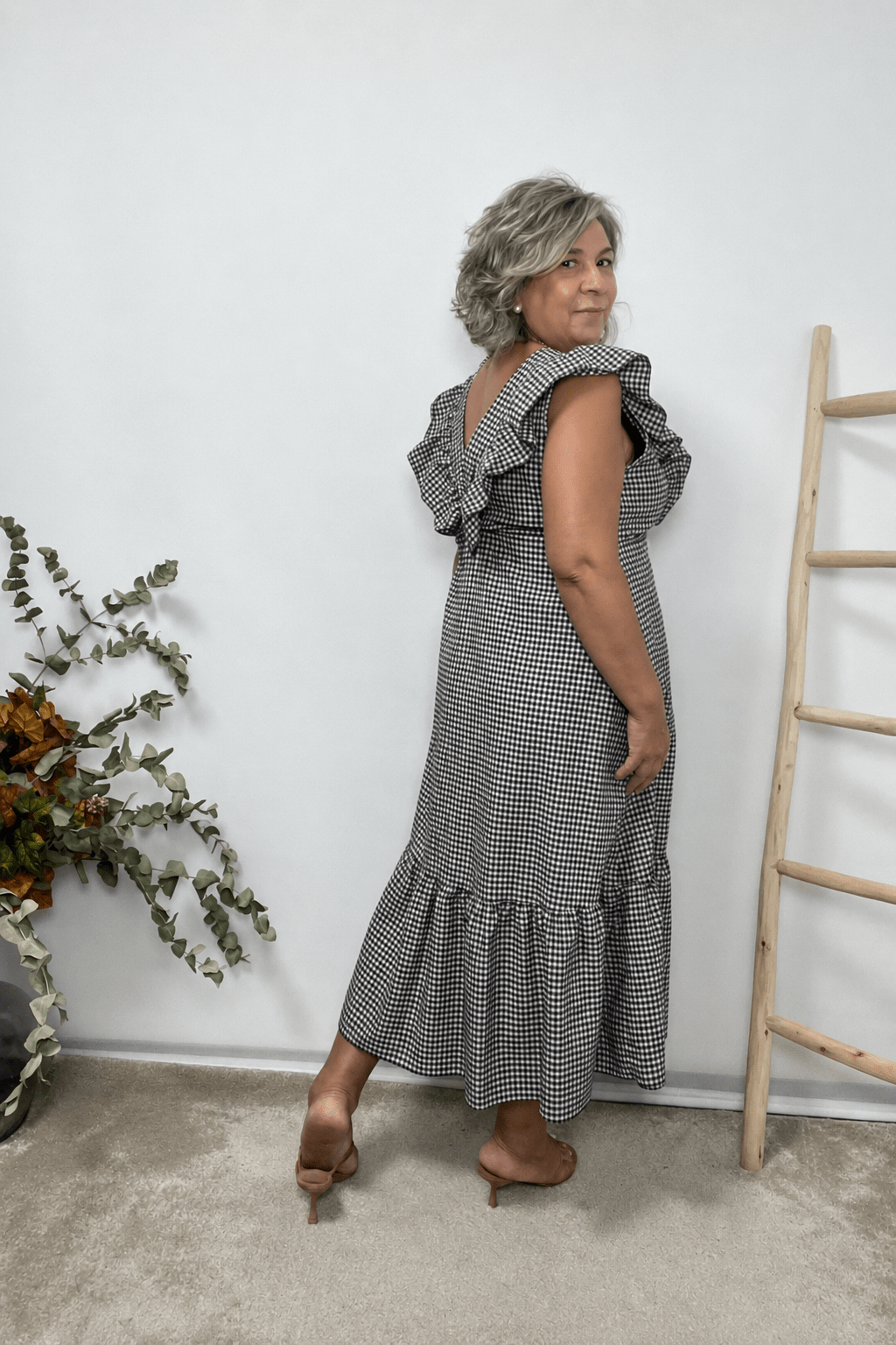 VESTIDO VICHY AURORA - Imagen 2