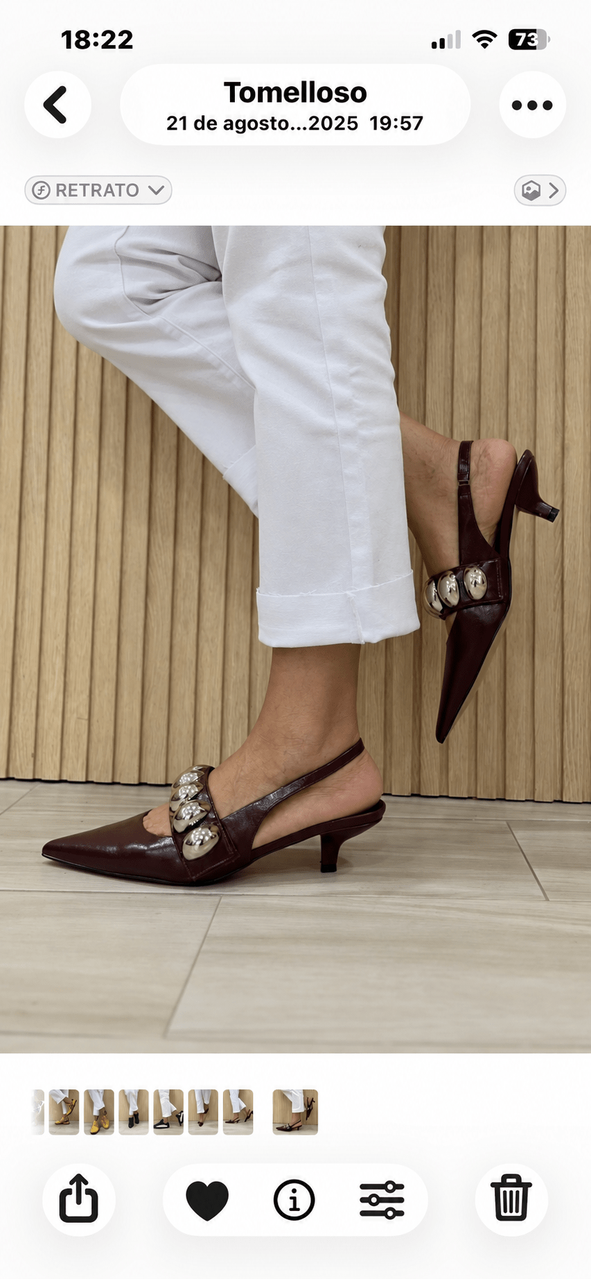 ZAPATO CLON BURDEOS