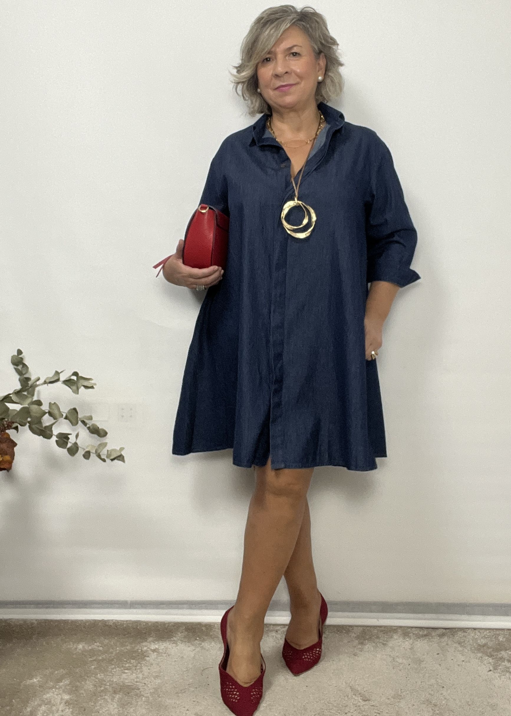 VESTIDO VAQUERO ANASTASIA - Imagen 4